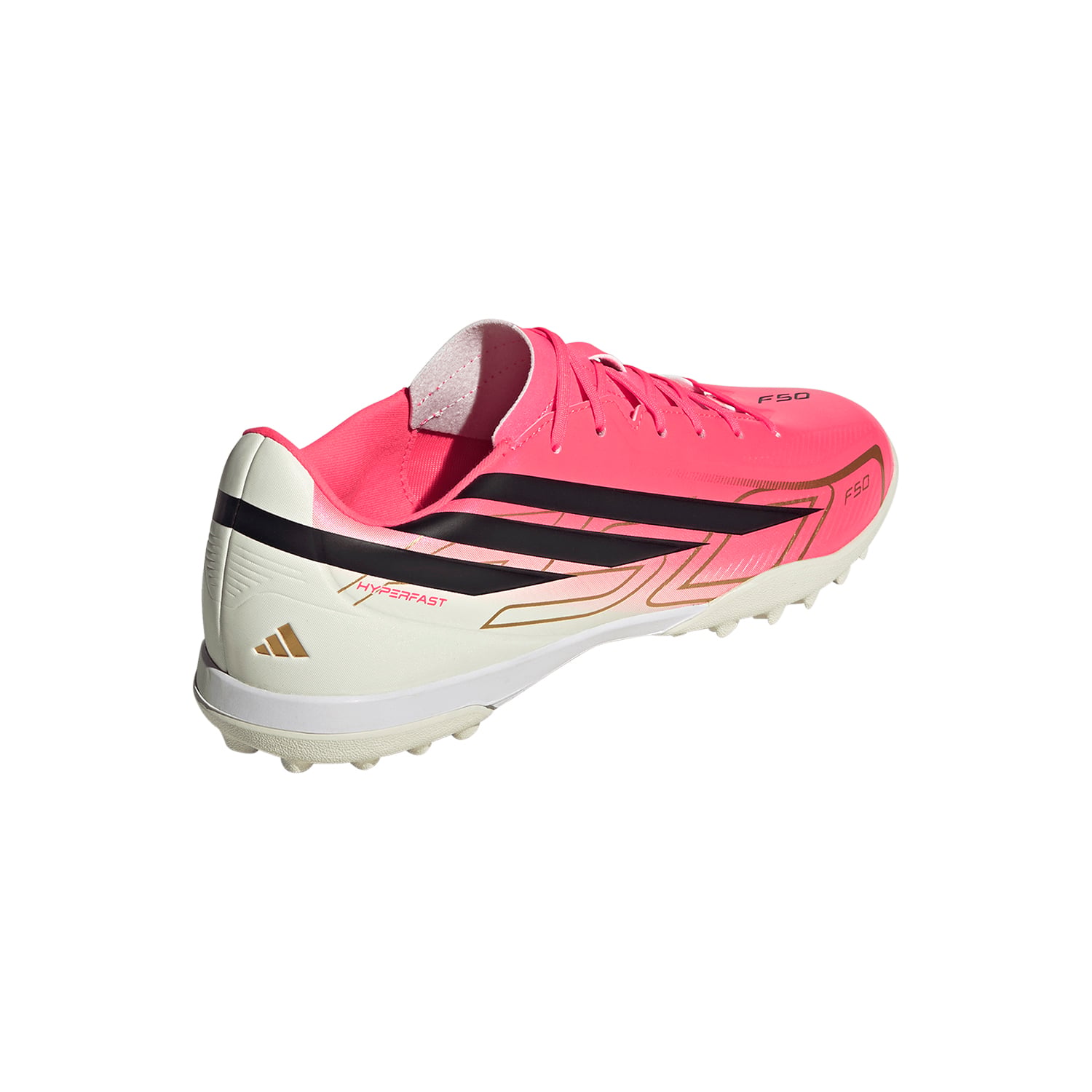 ZAPATILLAS ADIDAS F50 HYPERFAST CLUB TF FOOTBALL UNISEX ROSADO - 3