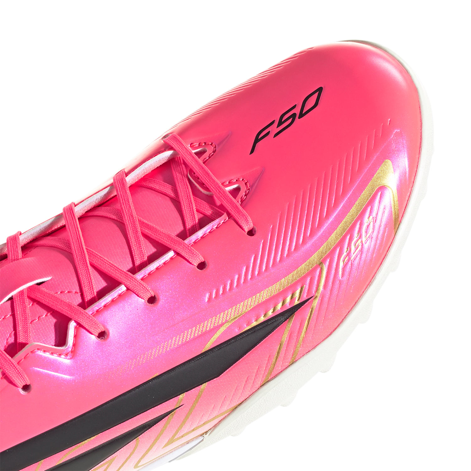 ZAPATILLAS ADIDAS F50 HYPERFAST CLUB TF FOOTBALL UNISEX ROSADO - 7