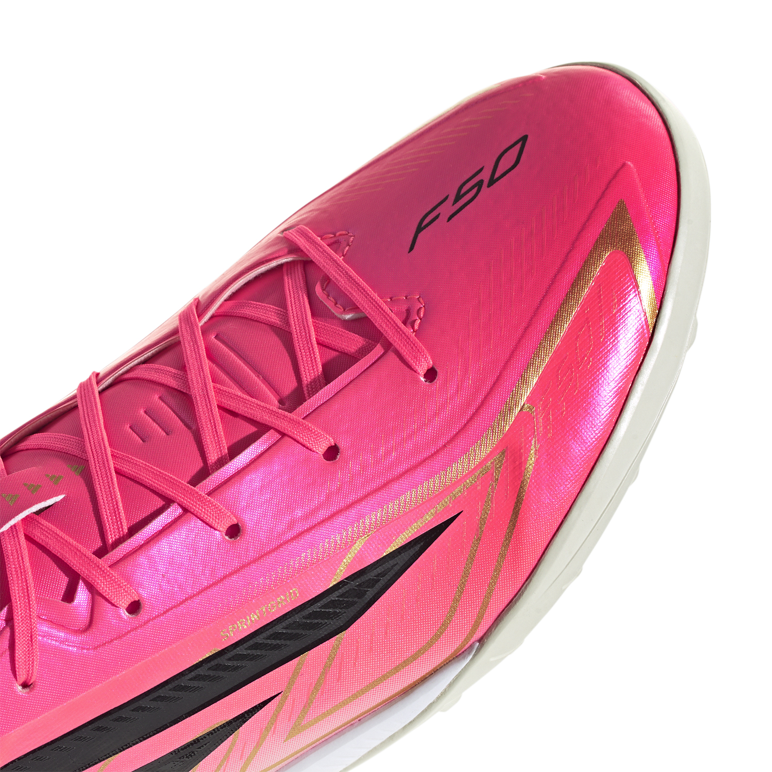 ZAPATILLAS ADIDAS F50 HYPERFAST LEAGUE TF FOOTBALL UNISEX ROSADO - 7