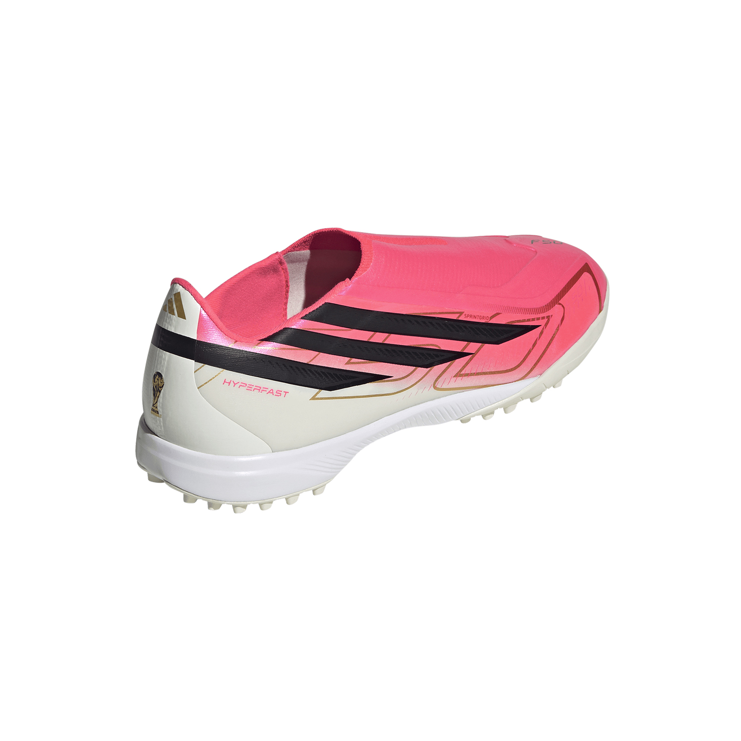 ZAPATILLAS ADIDAS F50 HYPERFAST LEAGUE LL TF FOOTBALL UNISEX ROSADO - 3