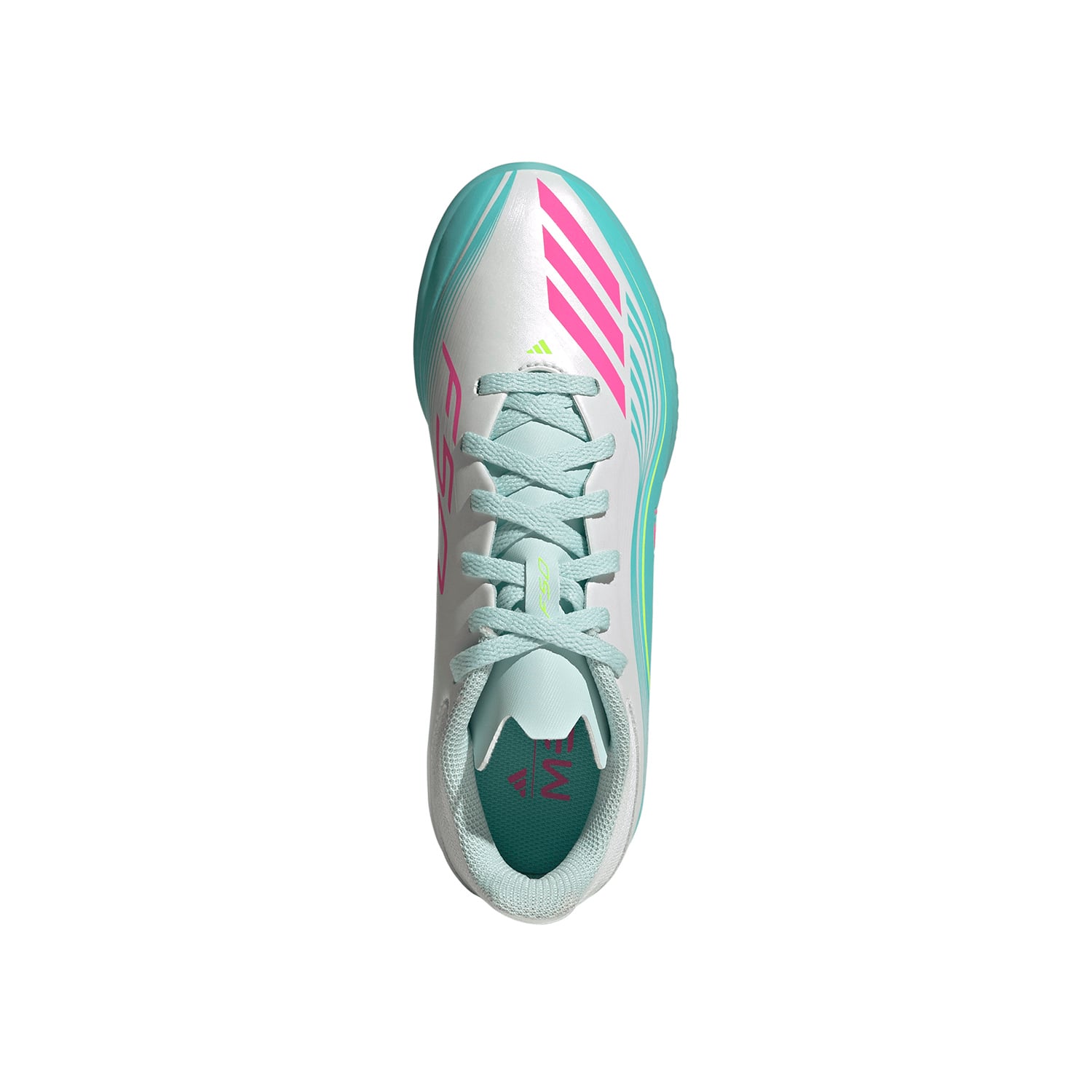 ZAPATILLAS ADIDAS F50 MESSI LEAGUE TF J FOOTBALL UNISEX BLANCO - 5