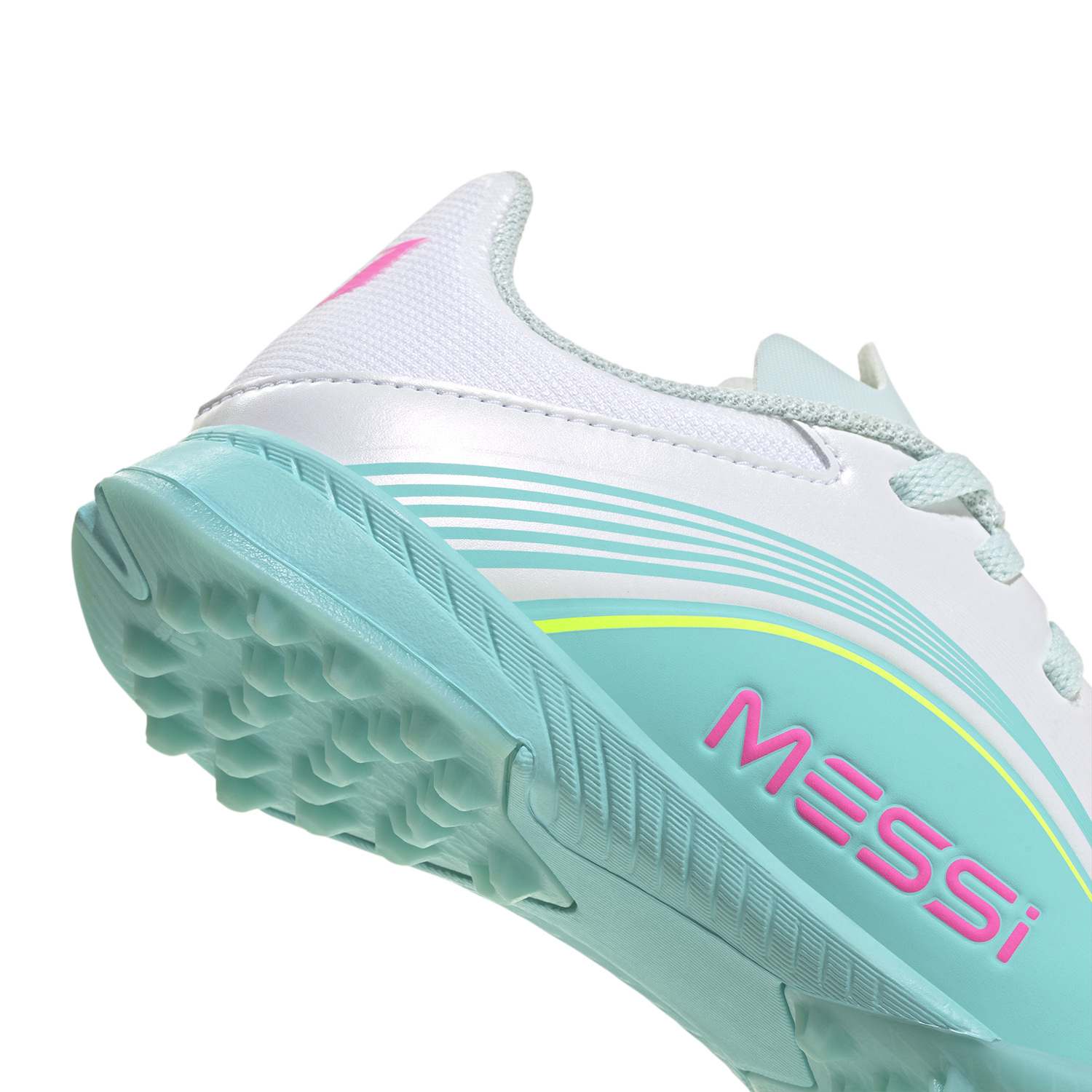 ZAPATILLAS ADIDAS F50 MESSI LEAGUE TF J FOOTBALL UNISEX BLANCO - 8