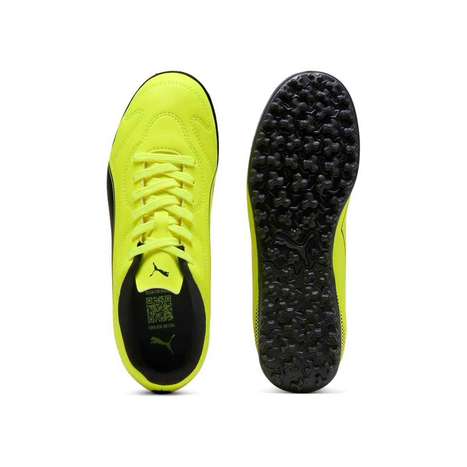 ZAPATILLAS PUMA VITORIA II TT JR FOOTBALL UNISEX AMARILLO - 4