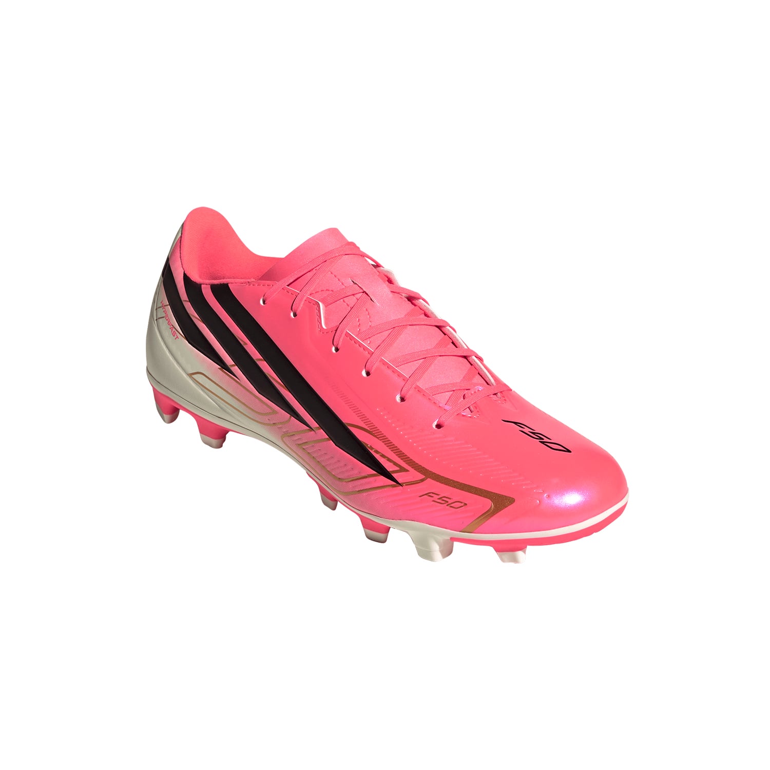 ZAPATILLAS ADIDAS F50 HYPERFAST CLUB FG/MG FOOTBALL UNISEX ROSADO - 2