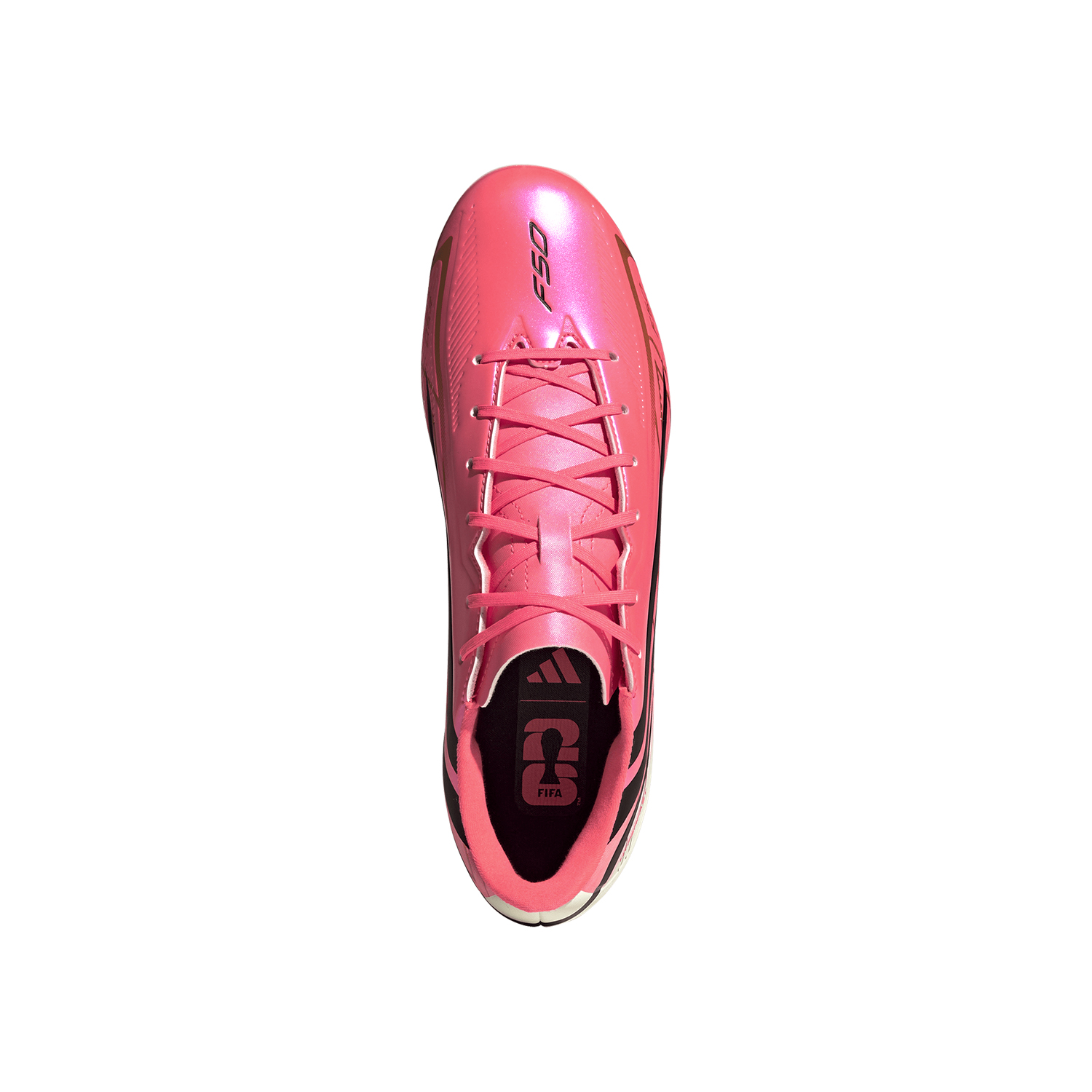 ZAPATILLAS ADIDAS F50 HYPERFAST CLUB FG/MG FOOTBALL UNISEX ROSADO - 5