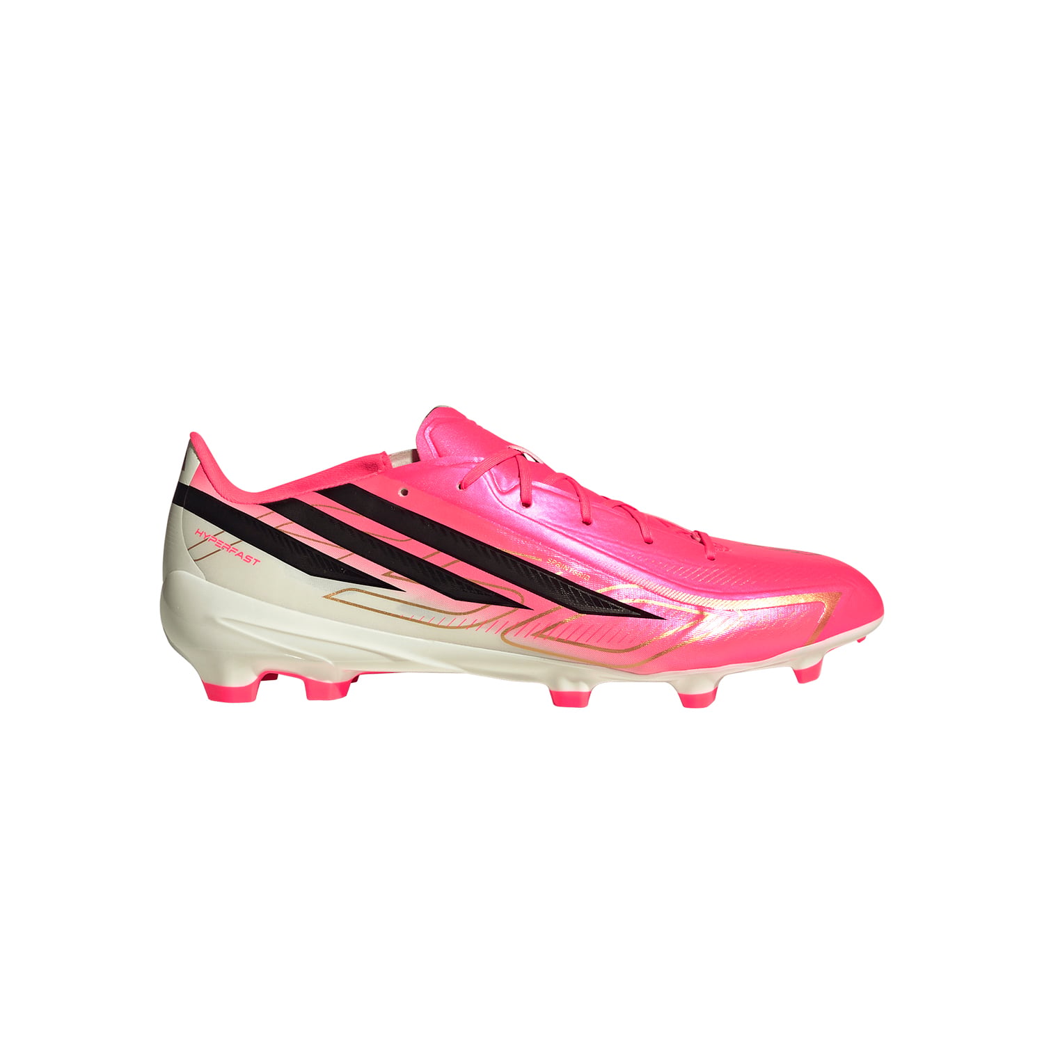 ZAPATILLAS ADIDAS F50 HYPERFAST LEAGUE FG FOOTBALL UNISEX ROSADO - 1