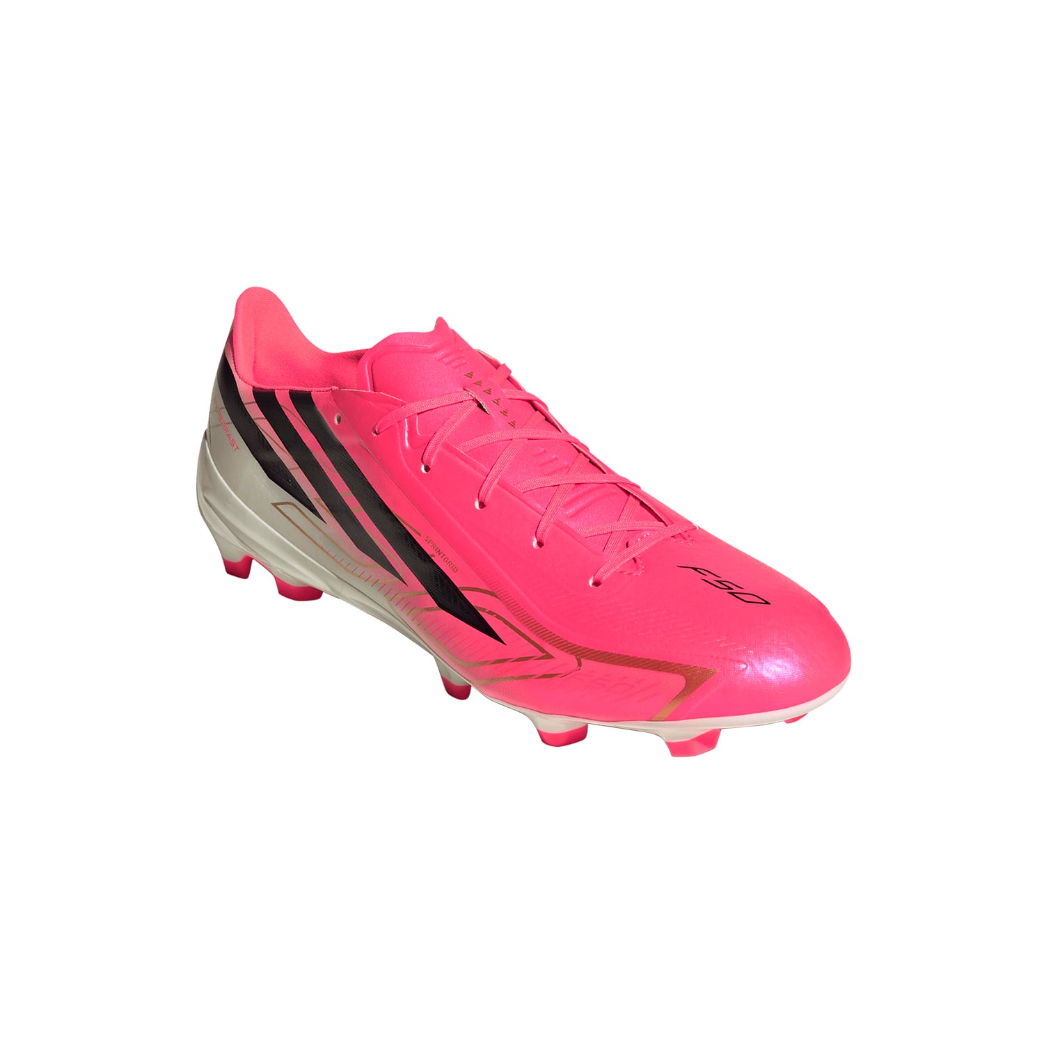 ZAPATILLAS ADIDAS F50 HYPERFAST LEAGUE FG FOOTBALL UNISEX ROSADO - 2