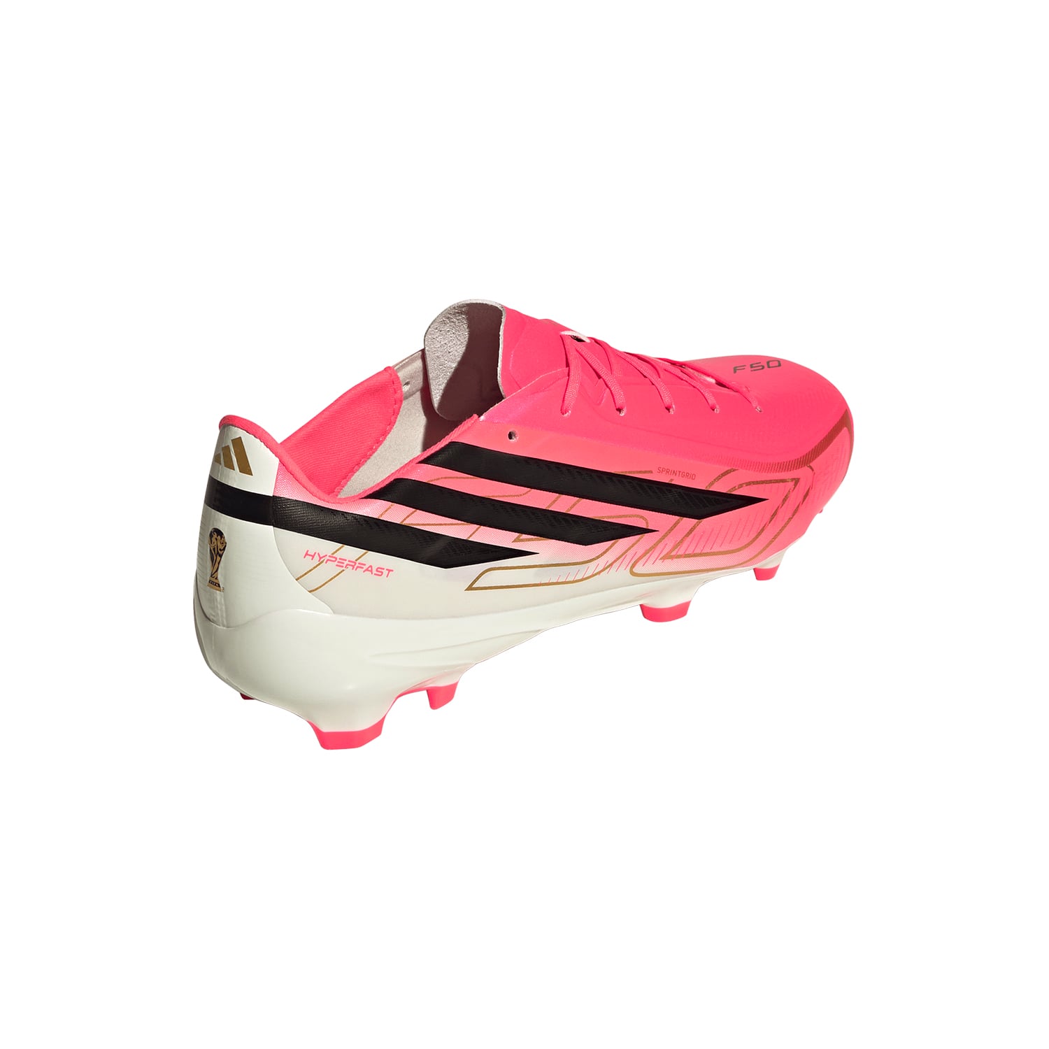 ZAPATILLAS ADIDAS F50 HYPERFAST LEAGUE FG FOOTBALL UNISEX ROSADO - 3