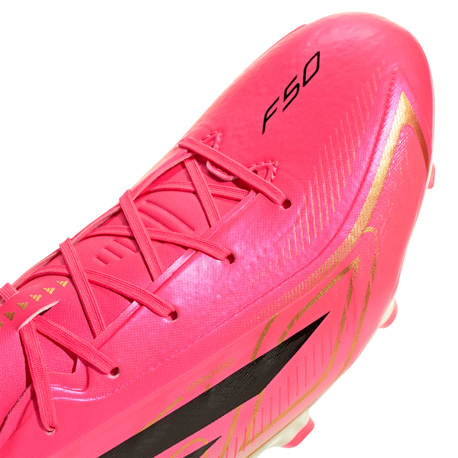 ZAPATILLAS ADIDAS F50 HYPERFAST LEAGUE FG FOOTBALL UNISEX ROSADO - 7