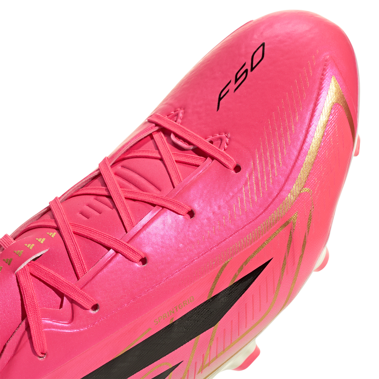 ZAPATILLAS ADIDAS F50 HYPERFAST LEAGUE FG FOOTBALL UNISEX ROSADO - 7