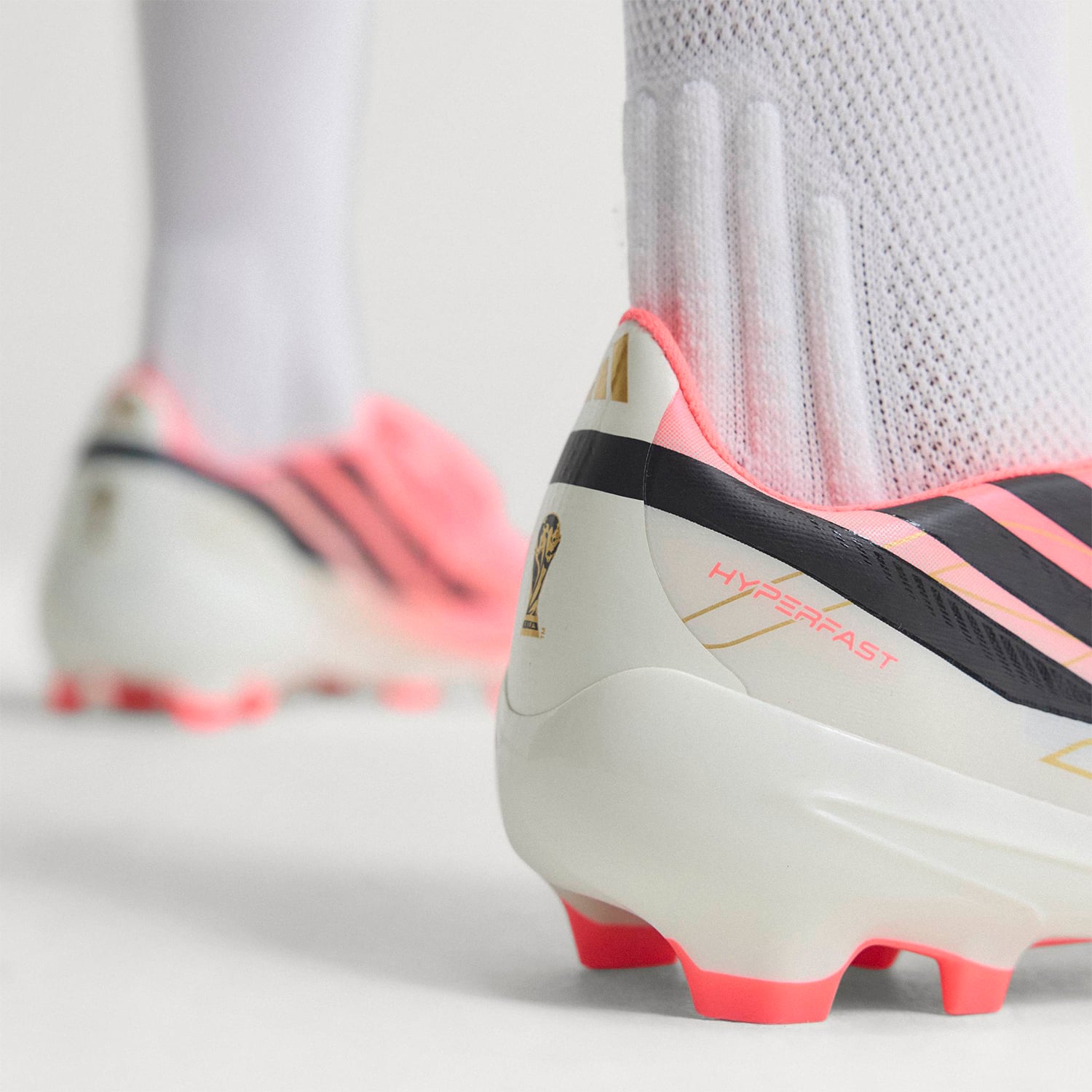 ZAPATILLAS ADIDAS F50 HYPERFAST LEAGUE FG FOOTBALL UNISEX ROSADO - 9