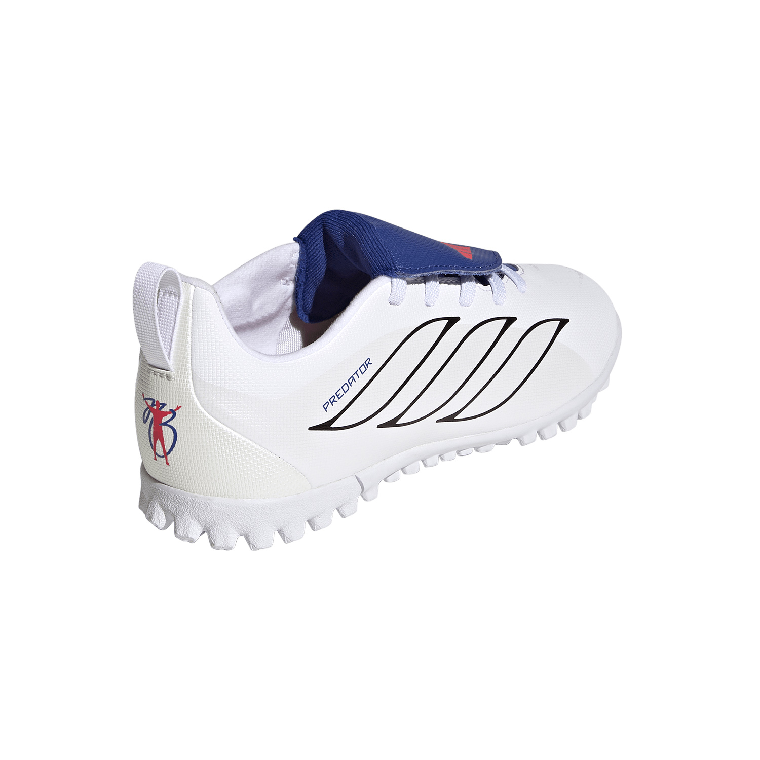 ZAPATILLAS ADIDAS PREDATOR CLUB FT EL TF J FOOTBALL UNISEX BLANCO - 3