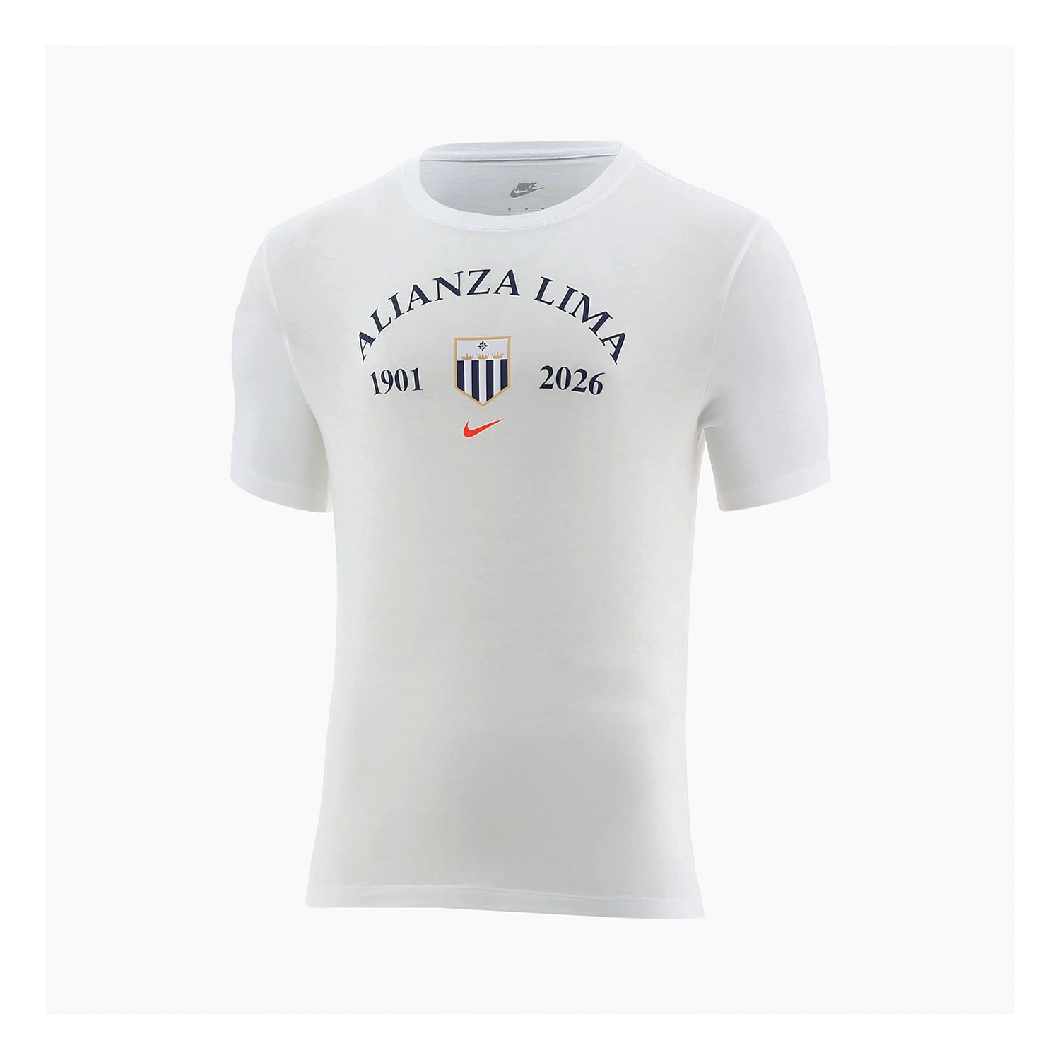 POLO NIKE ALIANZA LIMA 125 AÑOS COLOR BLANCO - 1