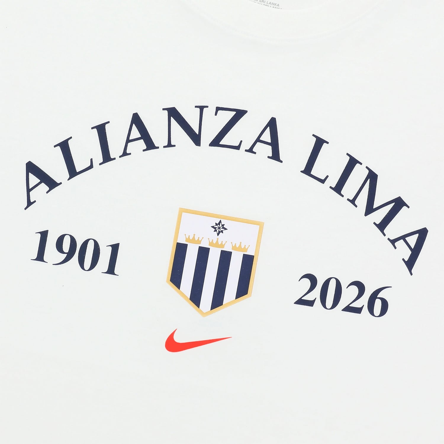 POLO NIKE ALIANZA LIMA 125 AÑOS COLOR BLANCO - 4
