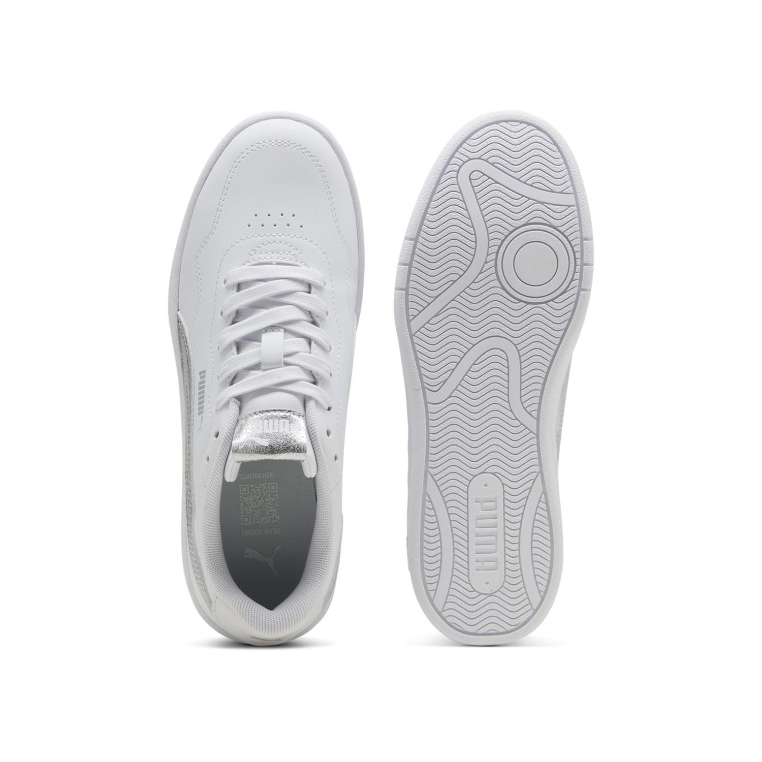 ZAPATILLAS PUMA COURT LALLY METALLIC WHISPER URBANO MUJER - 4