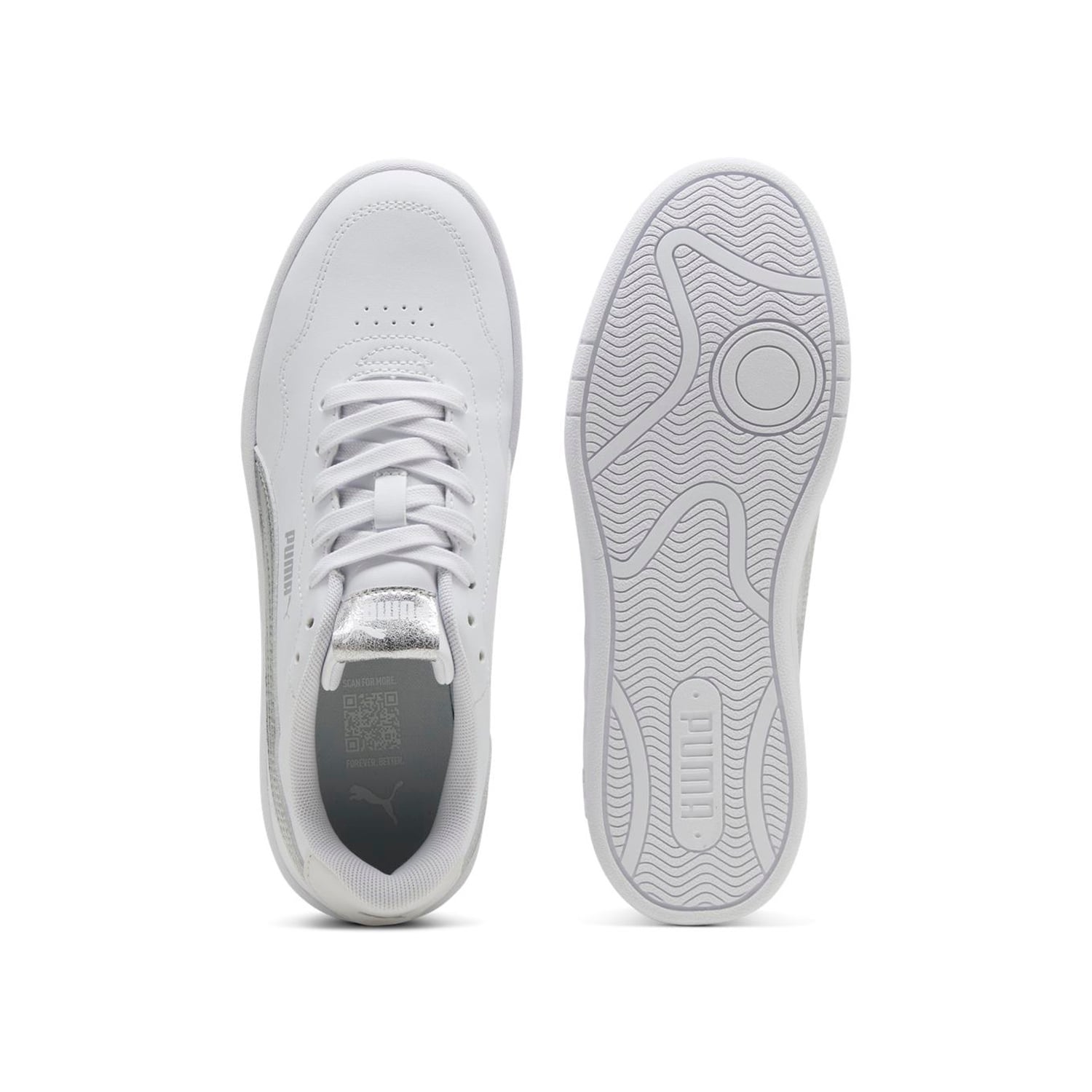 ZAPATILLAS PUMA COURT LALLY METALLIC WHISPER URBANO MUJER - 4