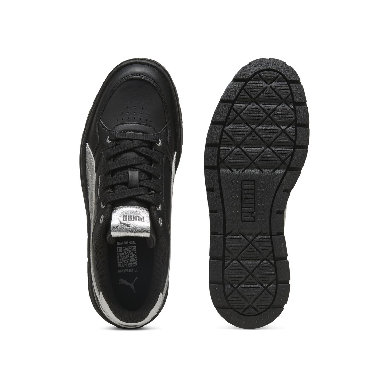 ZAPATILLAS PUMA KARMEN II IDOL METALLIC WHISPER URBANO MUJER - 3