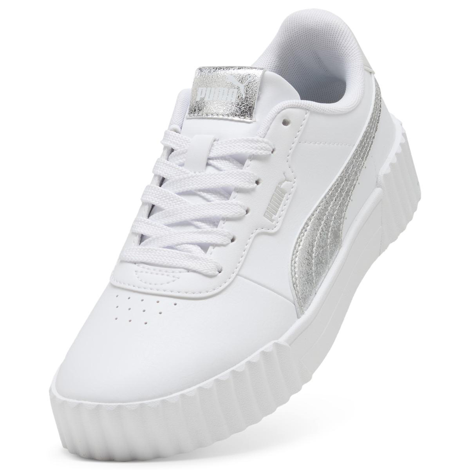 ZAPATILLAS PUMA CARINA 3 METALLIC WHISPER URBANO MUJER - 5