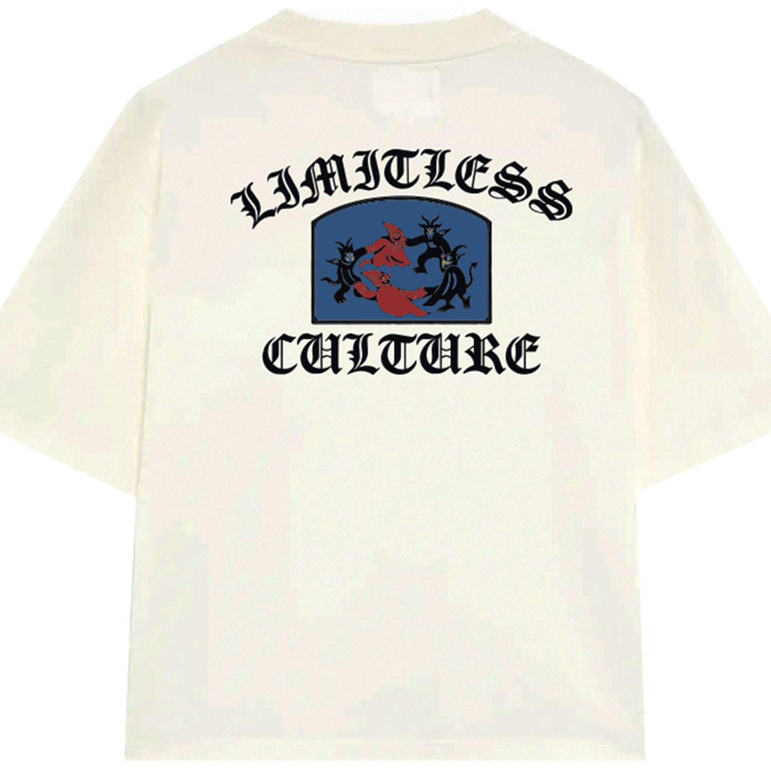 POLOS LIMITLESS T-SHIRT DANCE OF DEMONS PEARL URBANO UNISEX - 3