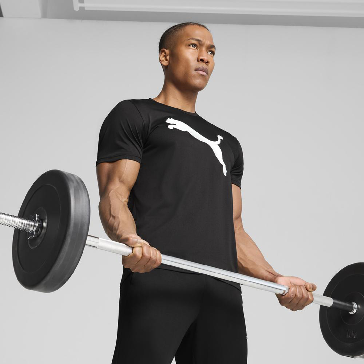 POLOS PUMA M TAD ESSENTIALS SOLID CAT TEE (CF BIG C TRAINING HOMBRE - 3