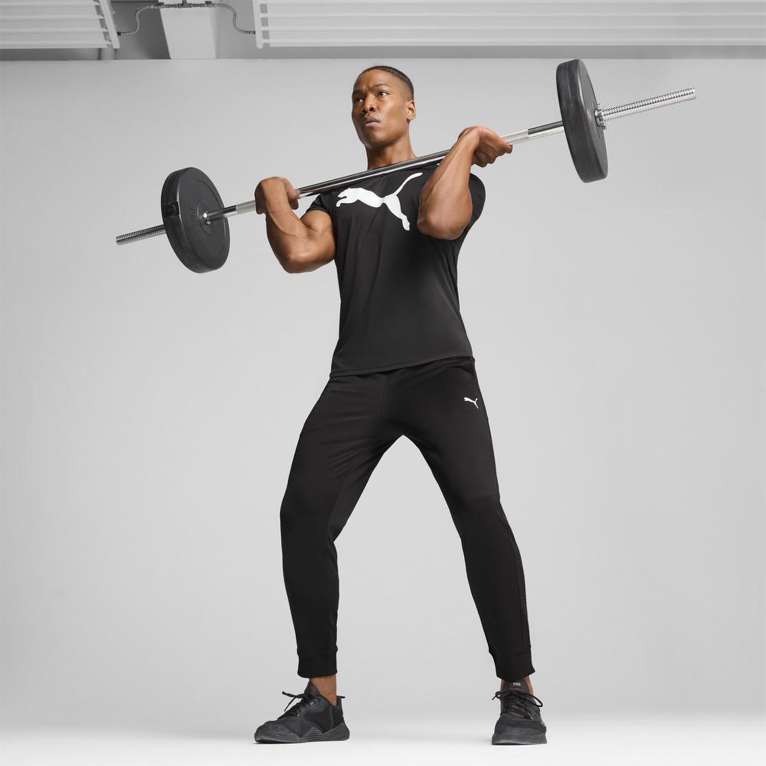 POLOS PUMA M TAD ESSENTIALS SOLID CAT TEE (CF BIG C TRAINING HOMBRE - 5
