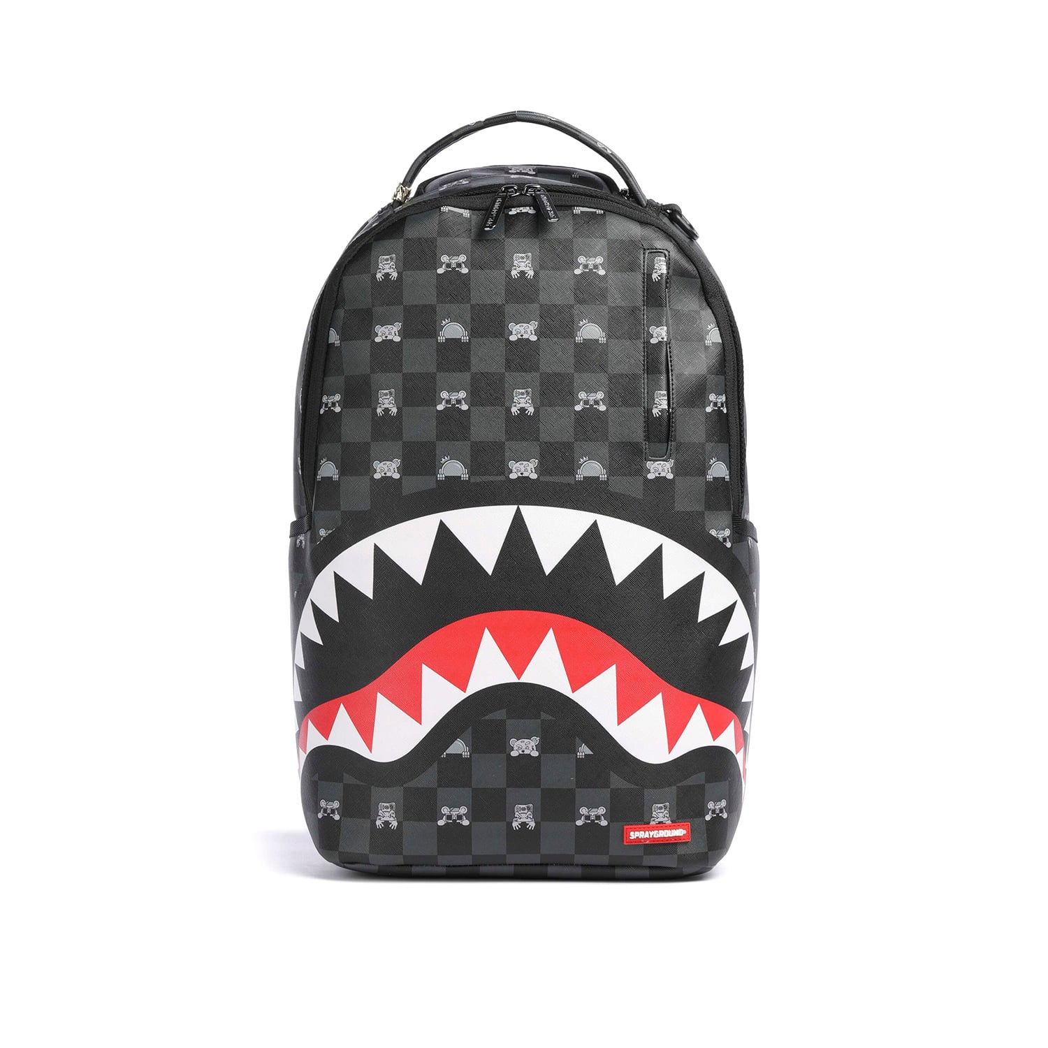 MOCHILA SPRAYGROUND GRAFF EMBOSSED CREAM CHECK URBANO UNISEX - 1