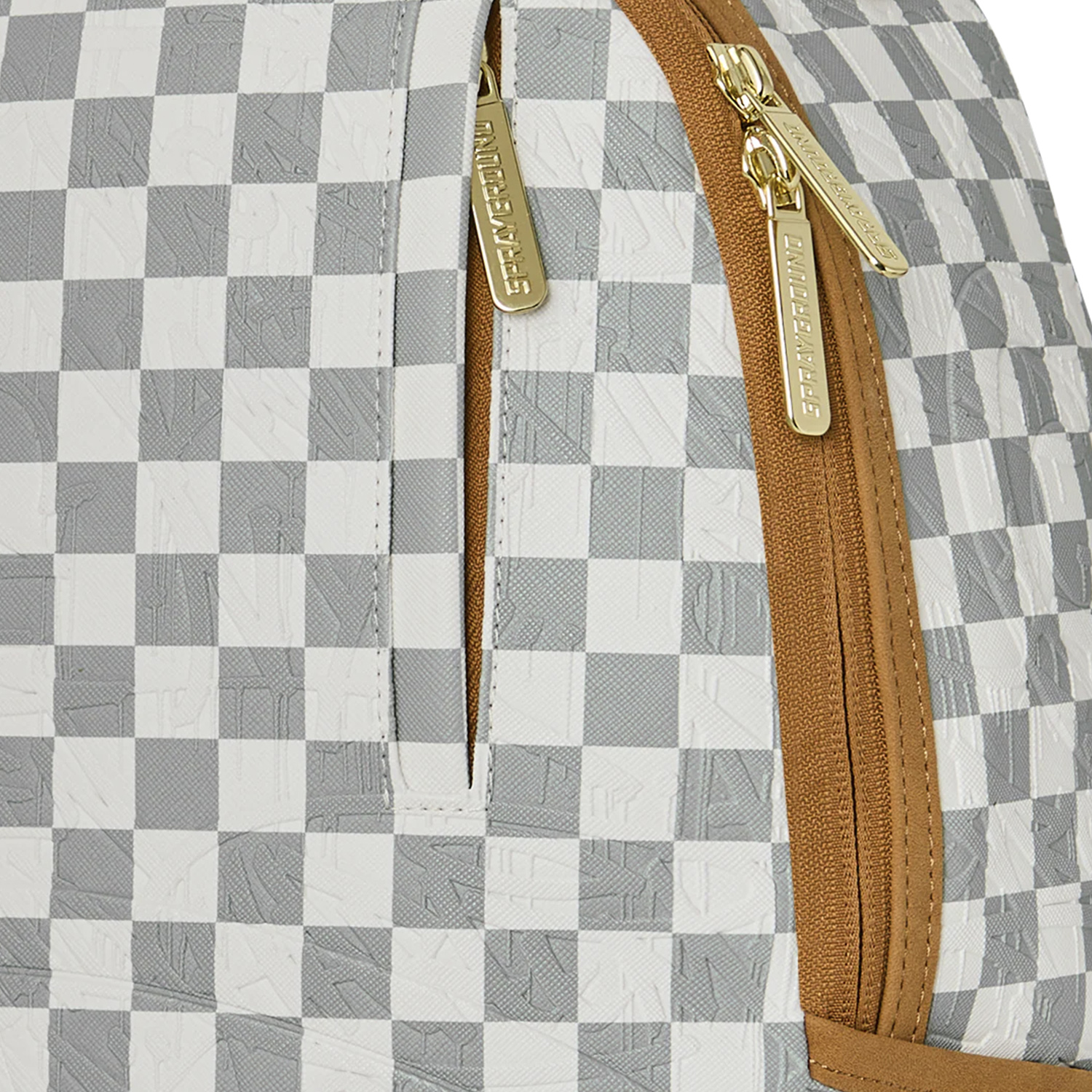 MOCHILA SPRAYGROUND GRAFF EMBOSSED CREAM CHECK URBANO UNISEX - 7