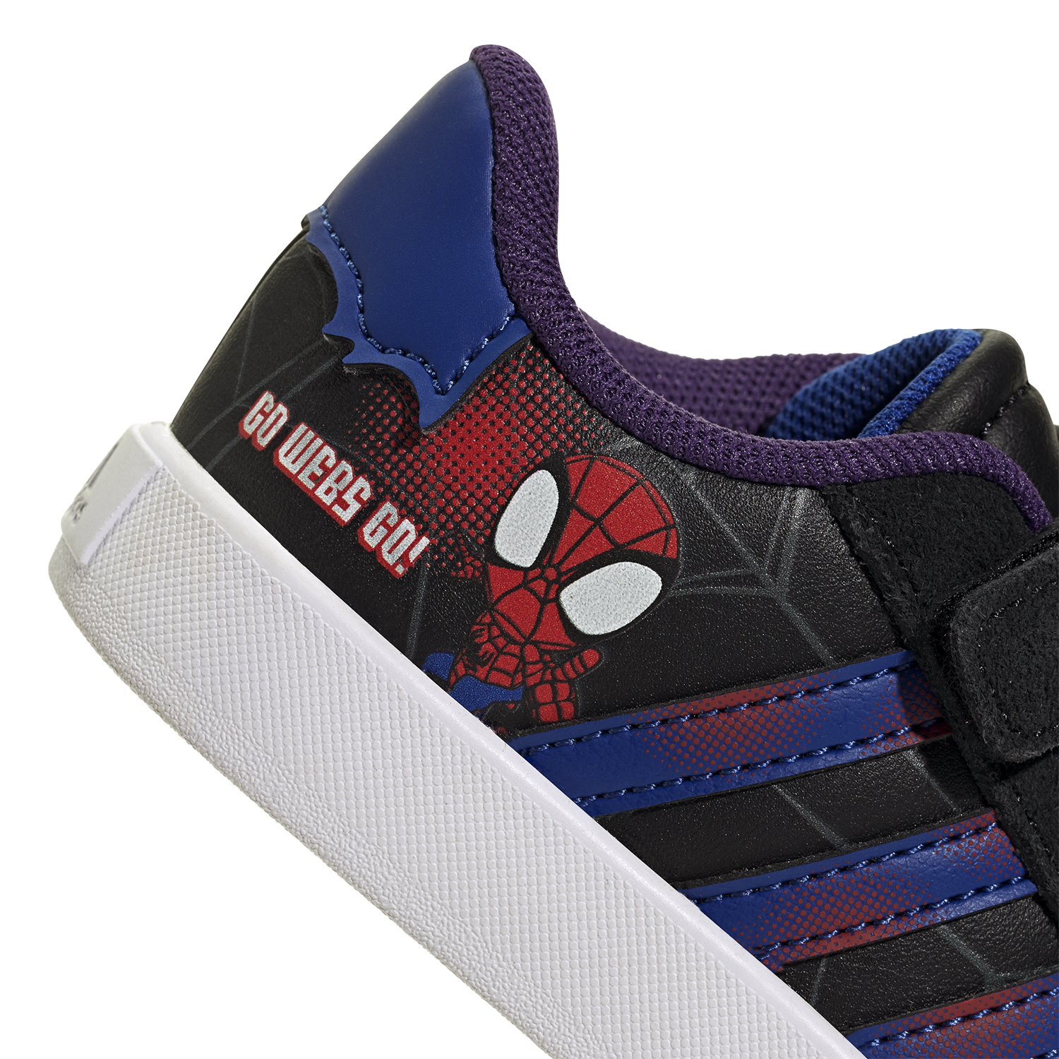 ZAPATILLAS ADIDAS VL COURT SPIDER-MAN CF I URBANO UNISEX KIDS - 8
