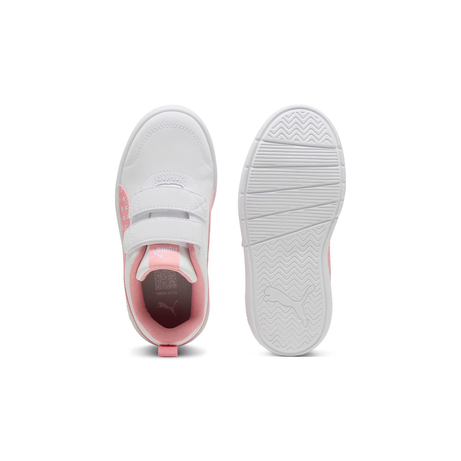 ZAPATILLAS PUMA COURTFLEX V3 DOTTY V PS URBANO NIÑA - 4