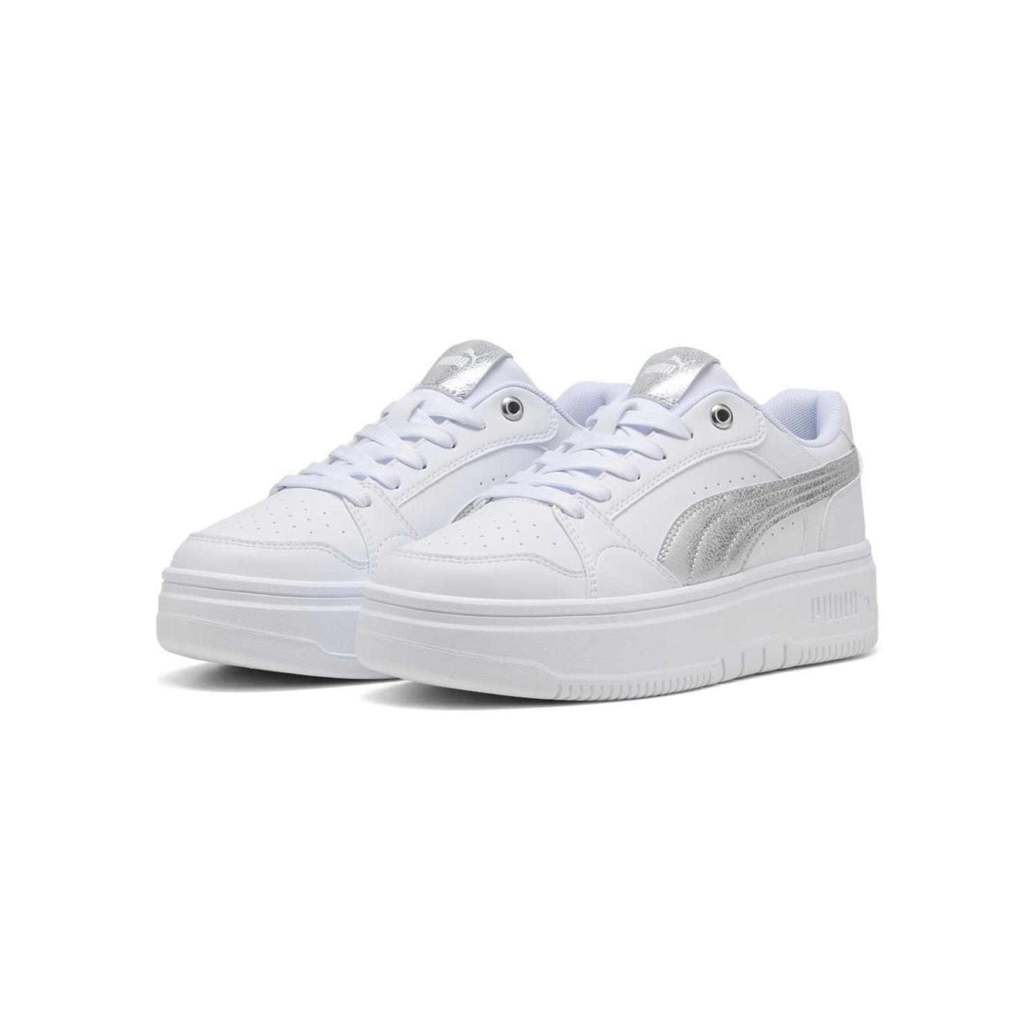 ZAPATILLAS PUMA REBOUND FEMME LOW METALLIC WHISPER URBANO MUJER - 2