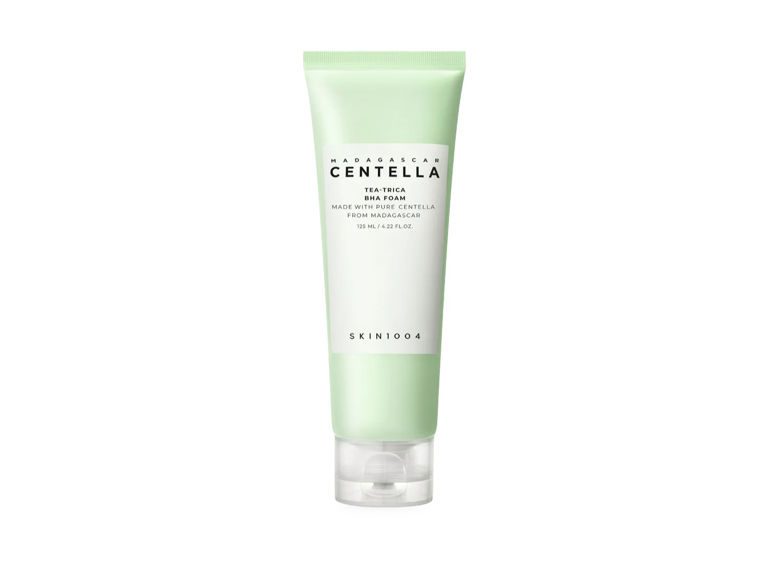 SKIN1004 MADAGASCAR CENTELLA LIMPIADOR TEA TRICA BHA FOAM 125 ML - 1