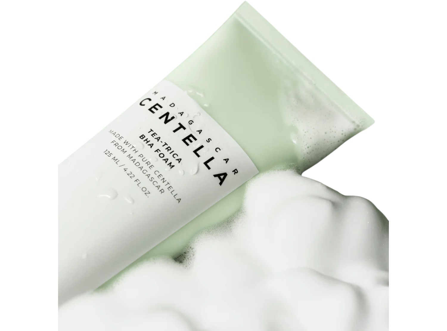 SKIN1004 MADAGASCAR CENTELLA LIMPIADOR TEA TRICA BHA FOAM 125 ML - 3