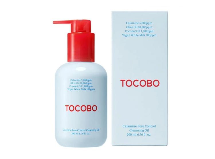 ACEITE LIMPIADOR TOCOBO CALAMINE PORE CONTROL CLEANSING OIL 200 ML COREANO - 1