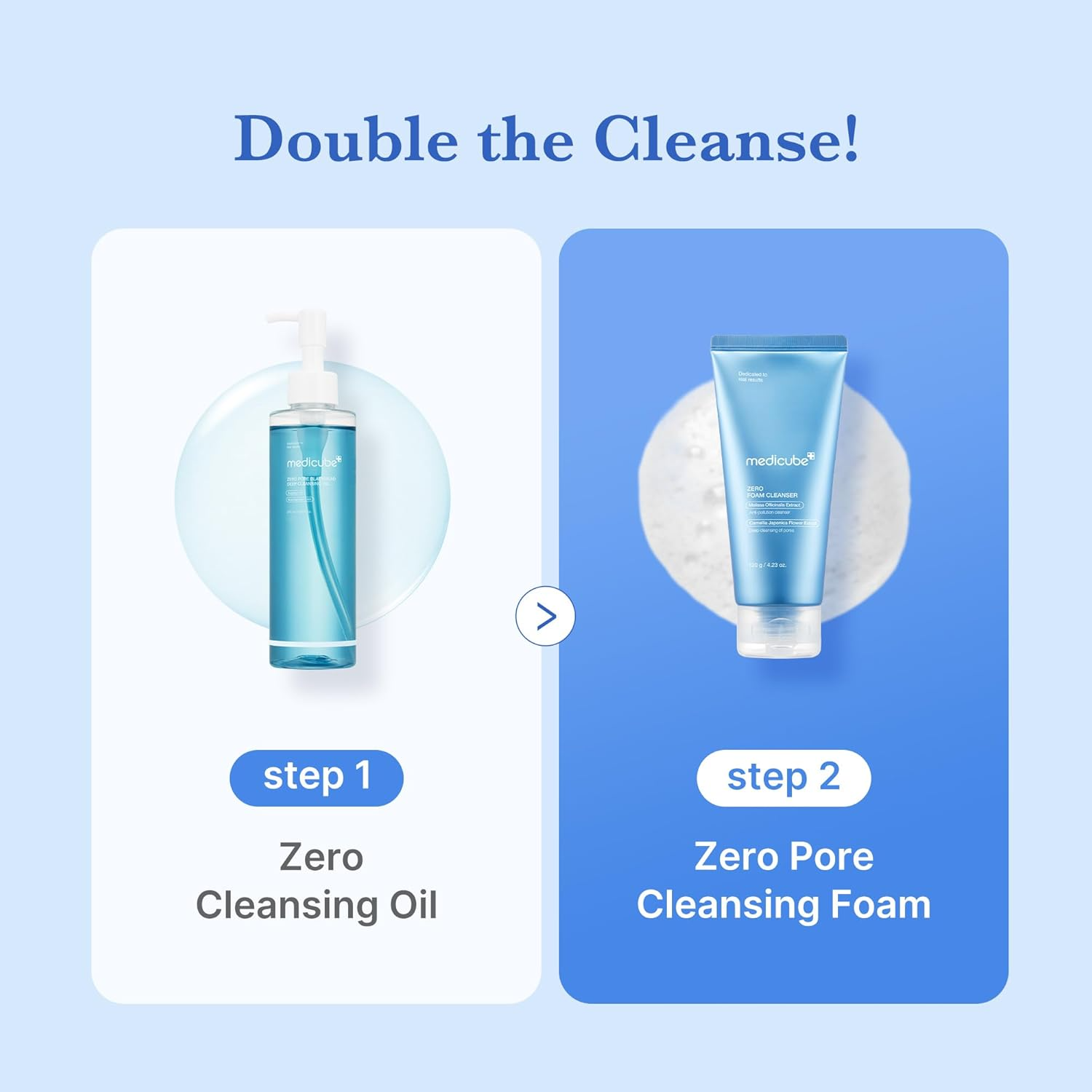 MEDICUBE ZERO LIMPIADOR FOAM CLEANSER 120G ESPUMA - 5