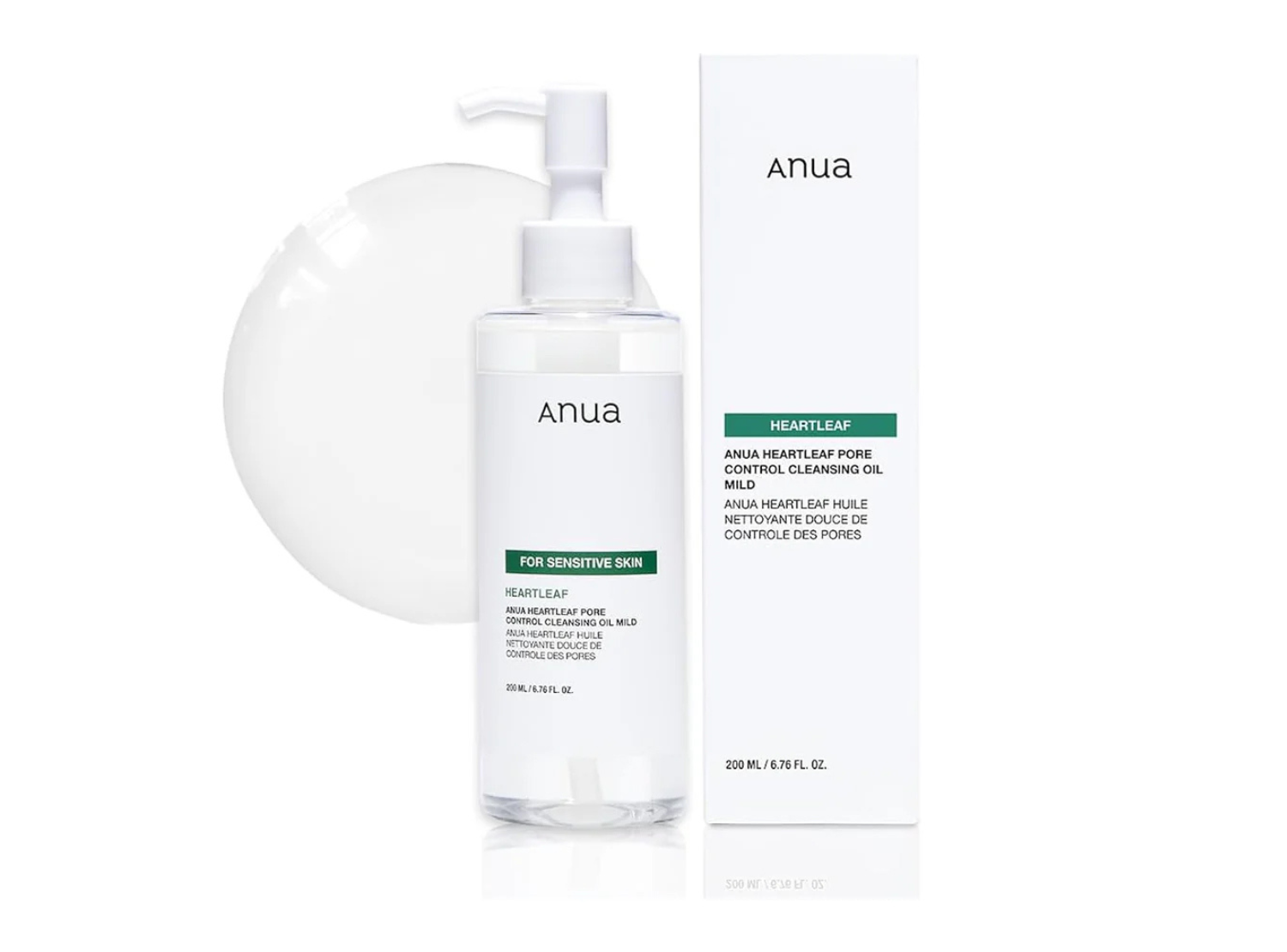 ACEITE LIMPIADOR ANUA HEARTLEAF PORE CONTROL CLEANSING OIL MILD 200ML - 2