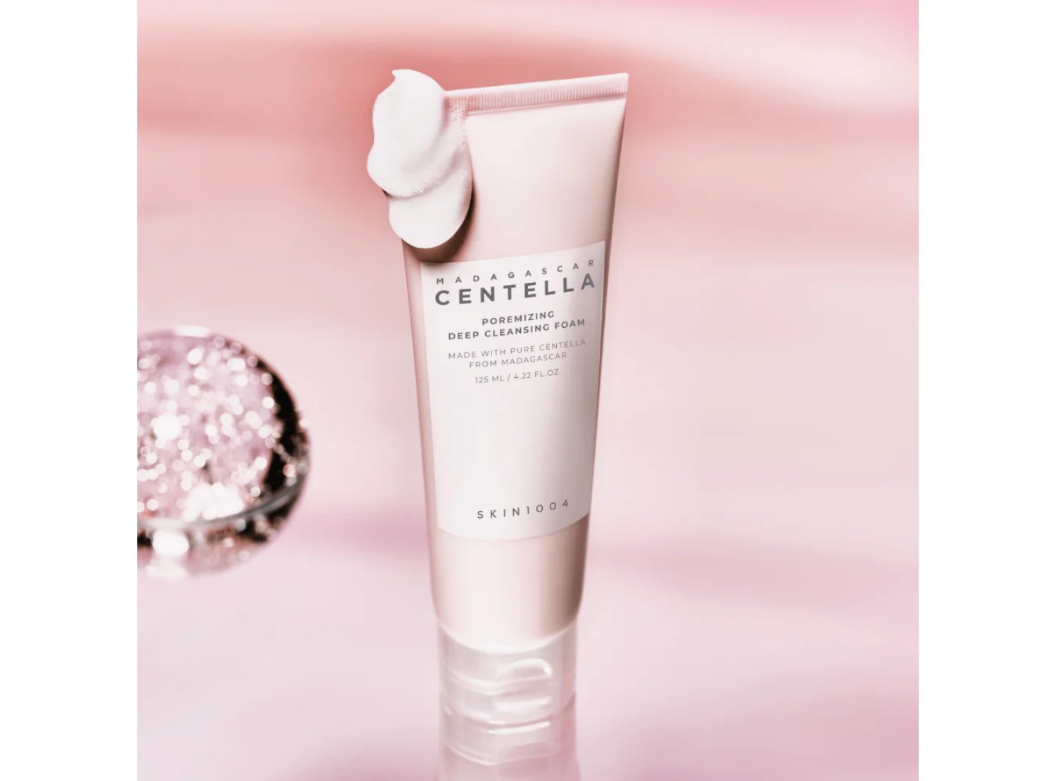 SKIN1004 MADAGASCAR CENTELLA LIMPIADOR POREMIZING DEEP CLEANSING FOAM 125 ML - 2