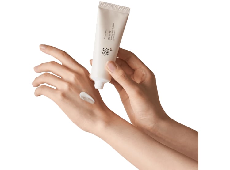 BEAUTY OF JOSEON BLOQUEADOR RELIEF SUN RICE + PROBIOTICS SPF50+ PA++++ 50ML COREANO - 3