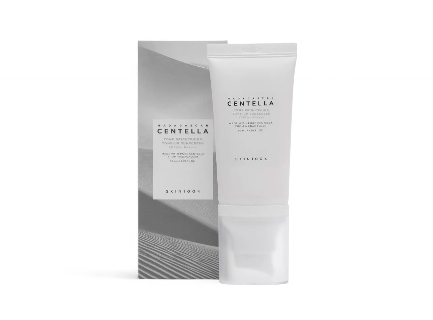 MADAGASCAR CENTELLA BLOQUEADOR TONE BRIGHTENING TONE-UP SUNSCREEN 50ML CON COLOR - 1