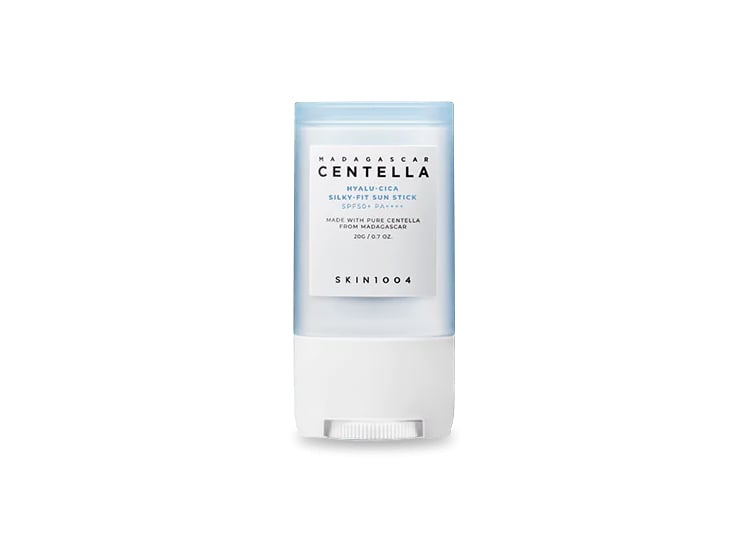 MADAGASCAR CENTELLA BLOQUEADOR HYALU-CICA SILKY-FIT SUN STICK 20G BARRA SOLAR - 1