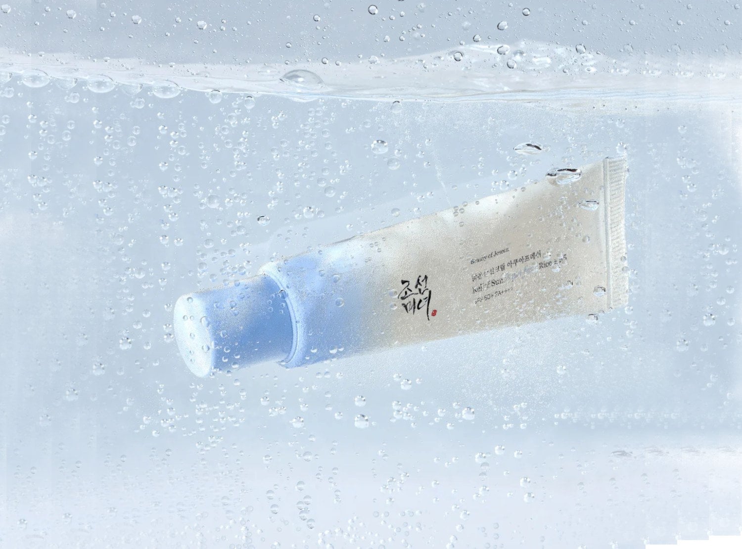 BEAUTY OF JOSEON BLOQUEADOR RELIEF SUN AQUA-FRESH RICE + B5 50ML - 4