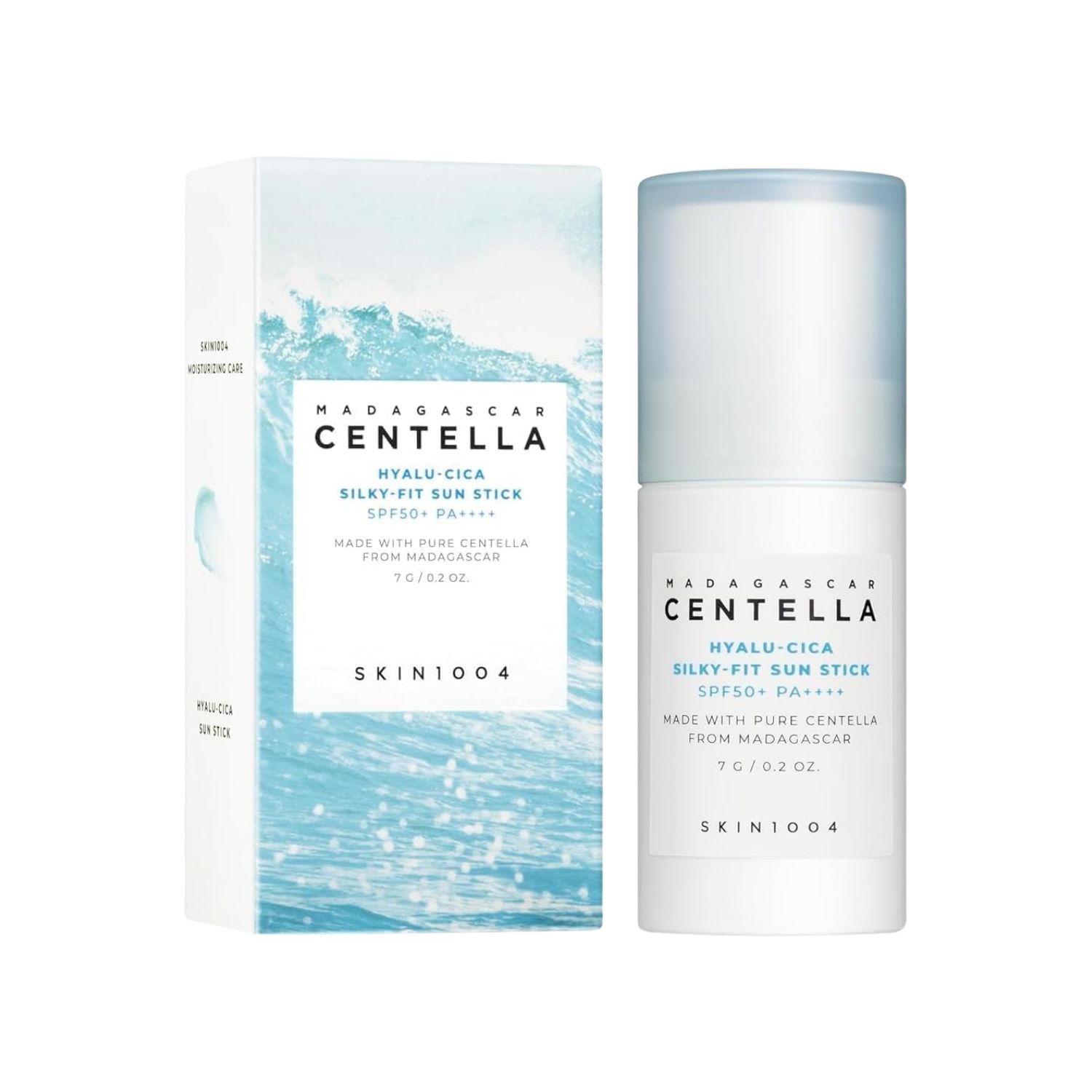 MADAGASCAR CENTELLA BLOQUEADOR HYALU-CICA SILKY-FIT SUN STICK 7G BARRA - 1