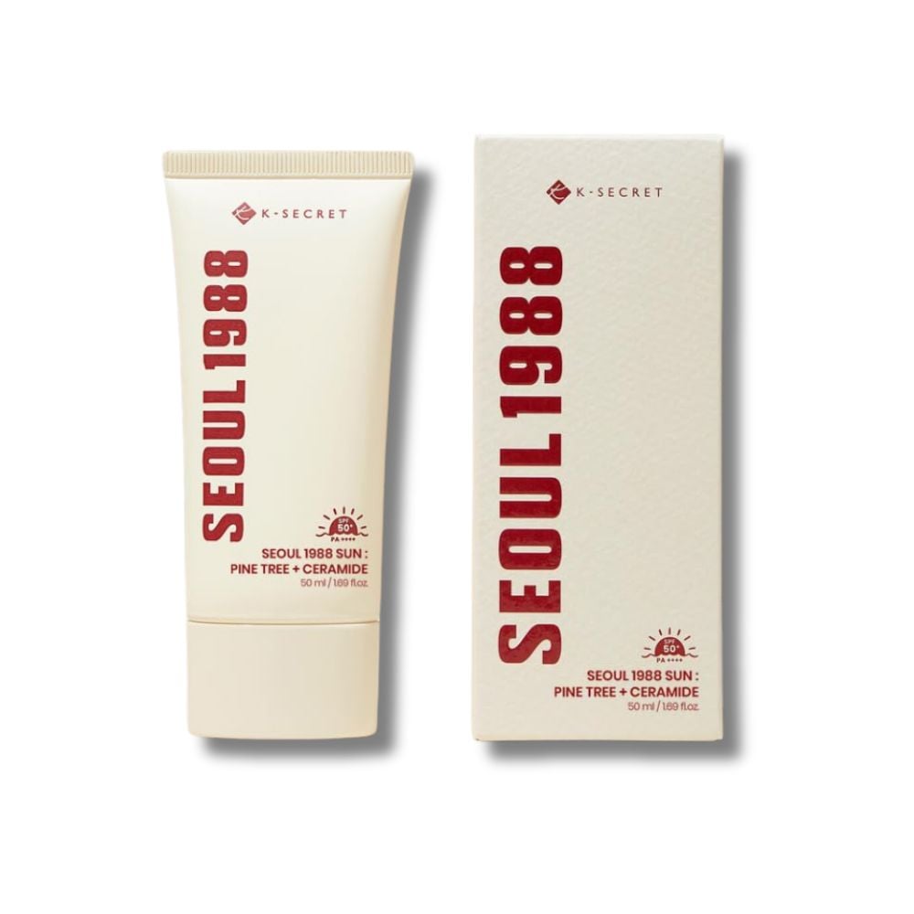 SEOUL 1988 BLOQUEADOR K-SECRET SUNSCREEN WITH PINE TREE Y CERAMIDE 50 ML - 1