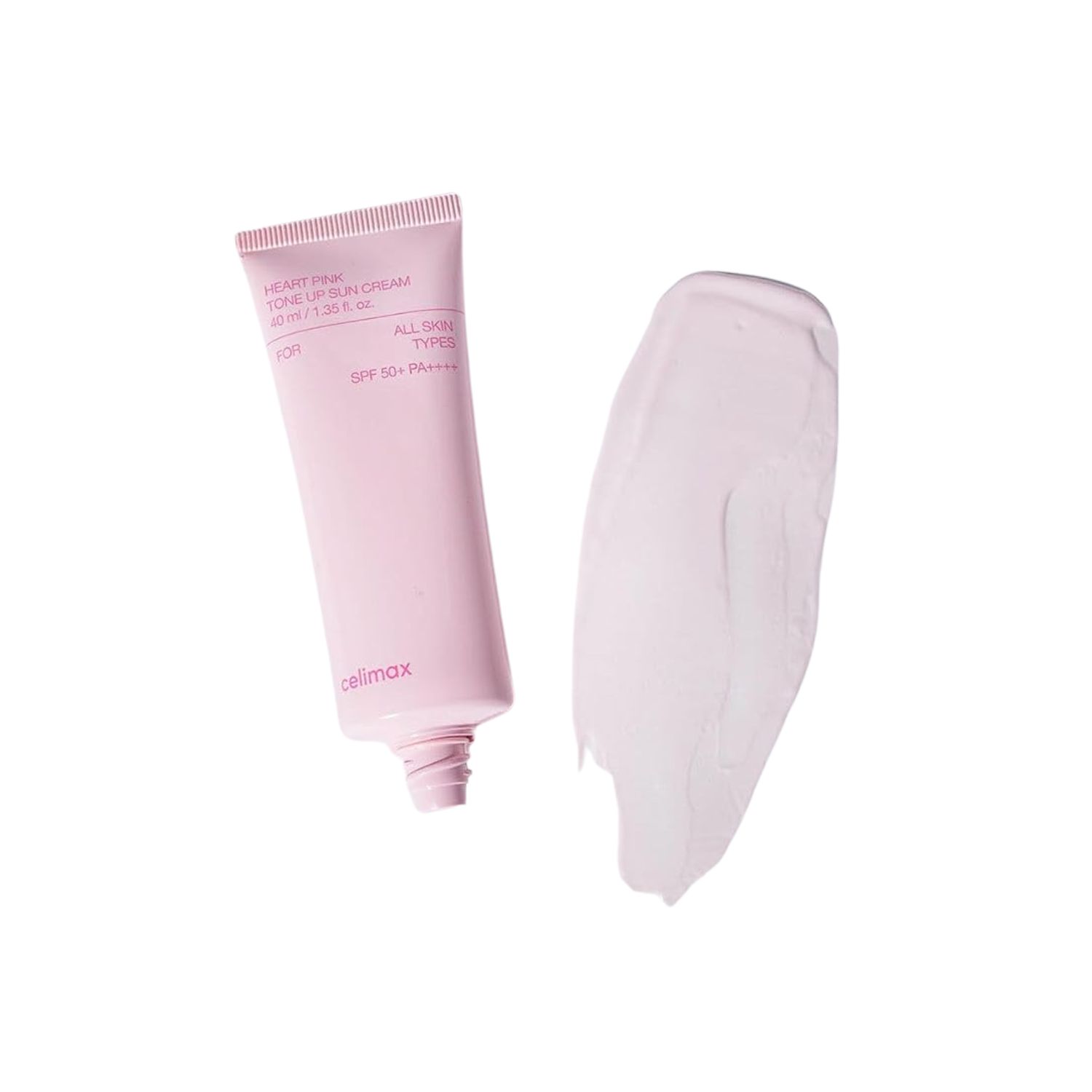 CELIMAX BLOQUEDADOR HEART PINK TONE UP SUN CREAM SPF 50+ PA++++ 40ML CON COLOR - 3