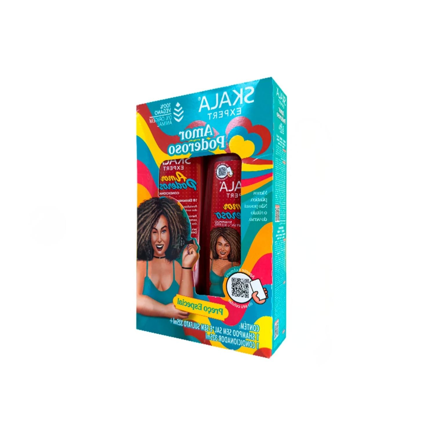SHAMPOO ACONDICIONADOR AMOR PODEROSO SKALA EXPERT 325ML DUO PACK - 1