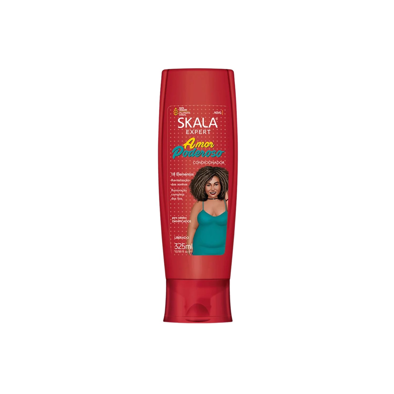 SHAMPOO ACONDICIONADOR AMOR PODEROSO SKALA EXPERT 325ML DUO PACK - 3