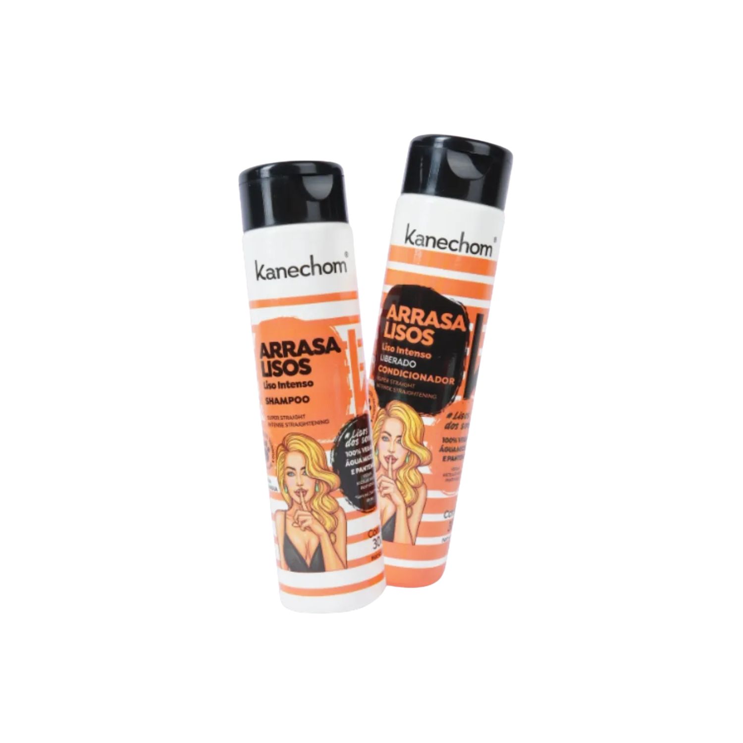KANECHOM SHAMPOO ACONDICIONADOR ARRASA LISOS 300ML DUO PACK - 2