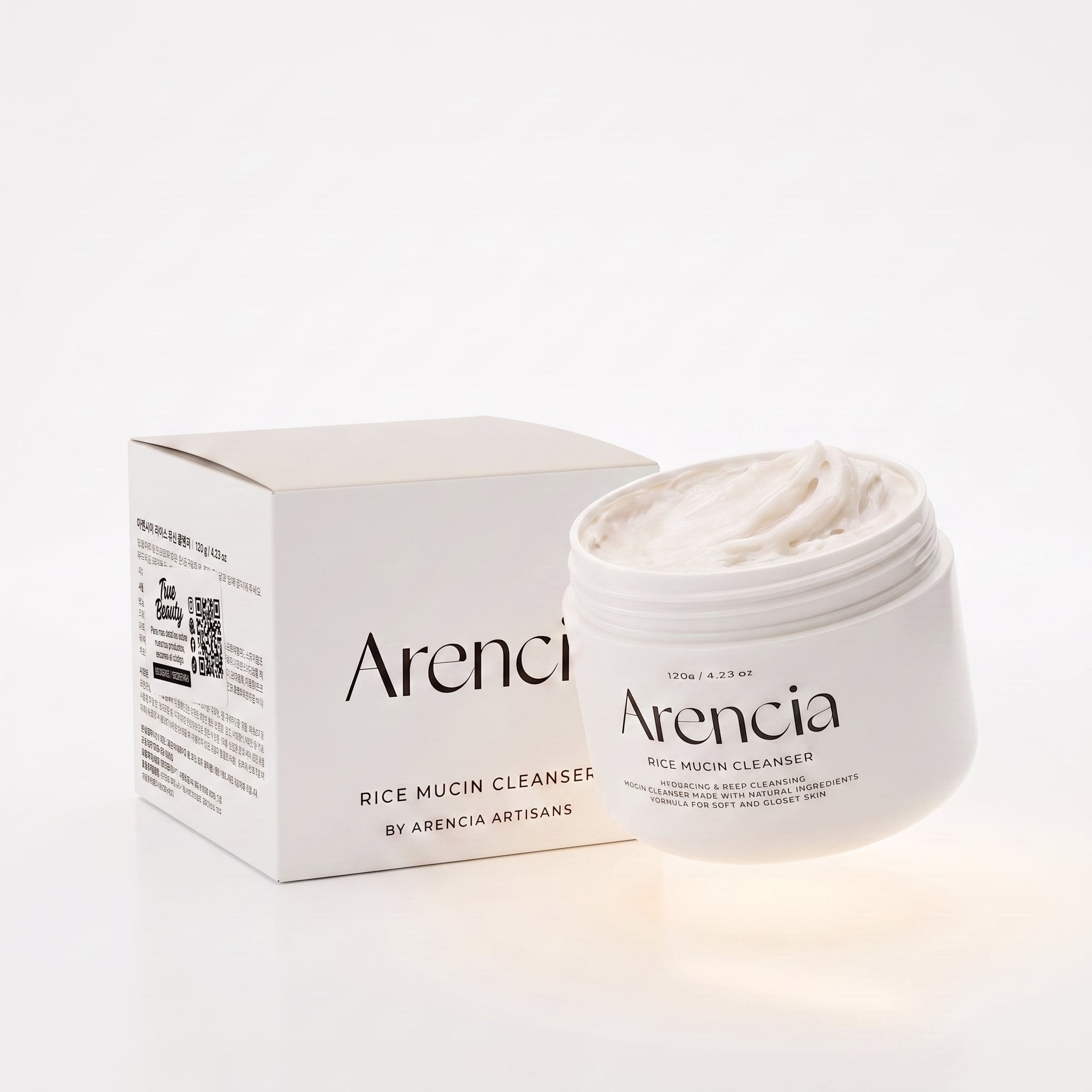 ARENCIA LIMPIADOR RICE MUCIN CLEANSER 120G - 1