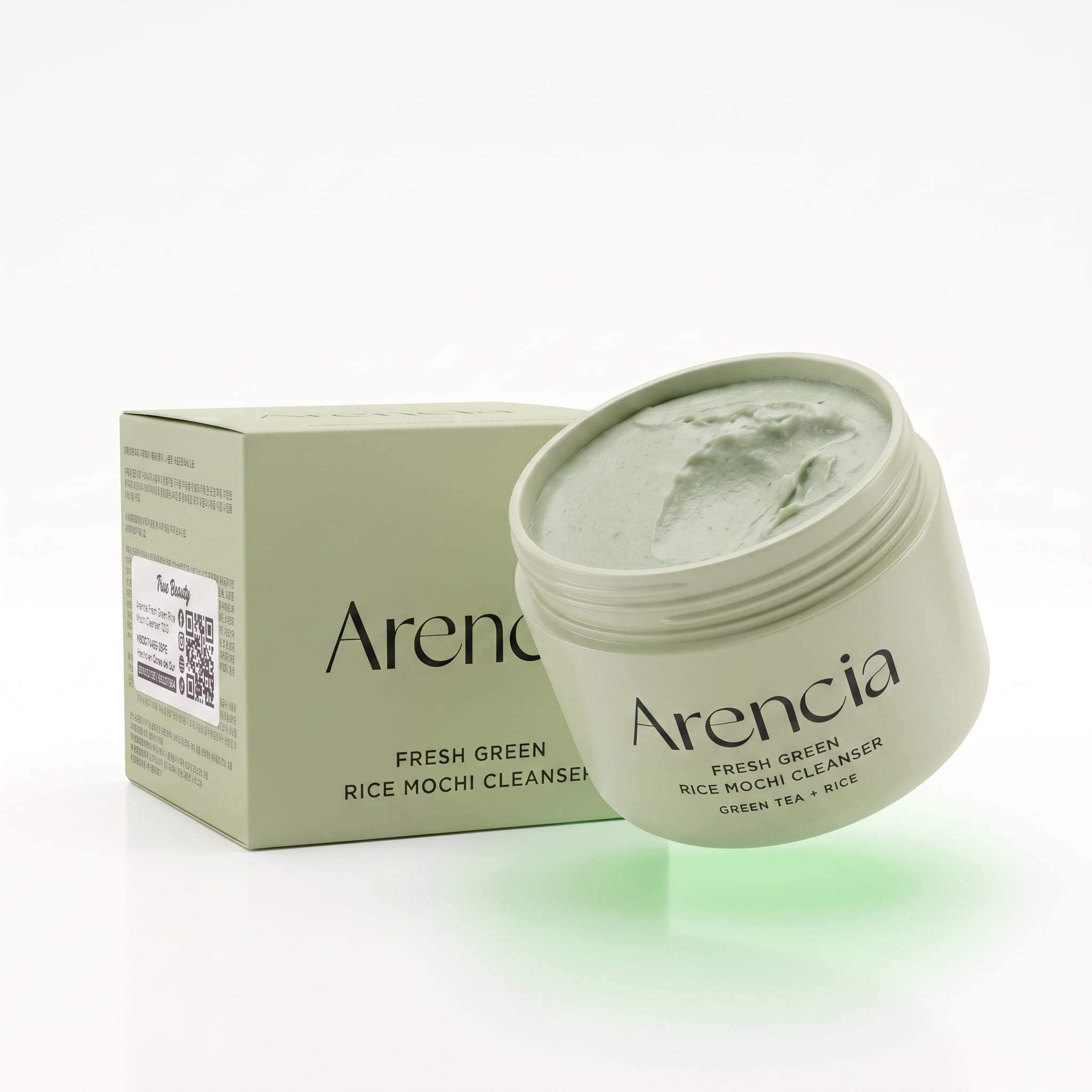 ARENCIA LIMPIADOR FRESH GREEN RICE MOCHI CLEANSER 120G - 1