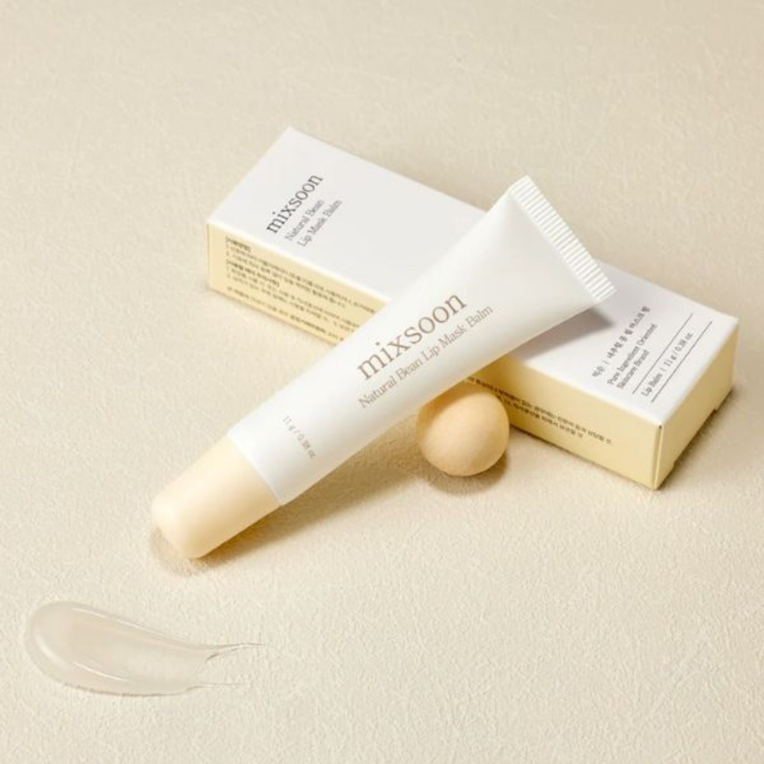 MIXSOON BALSAMO LABIAL NATURAL BEAN LIP MASK BALM 11G CUIDADO LABIAL DIARIO - 3