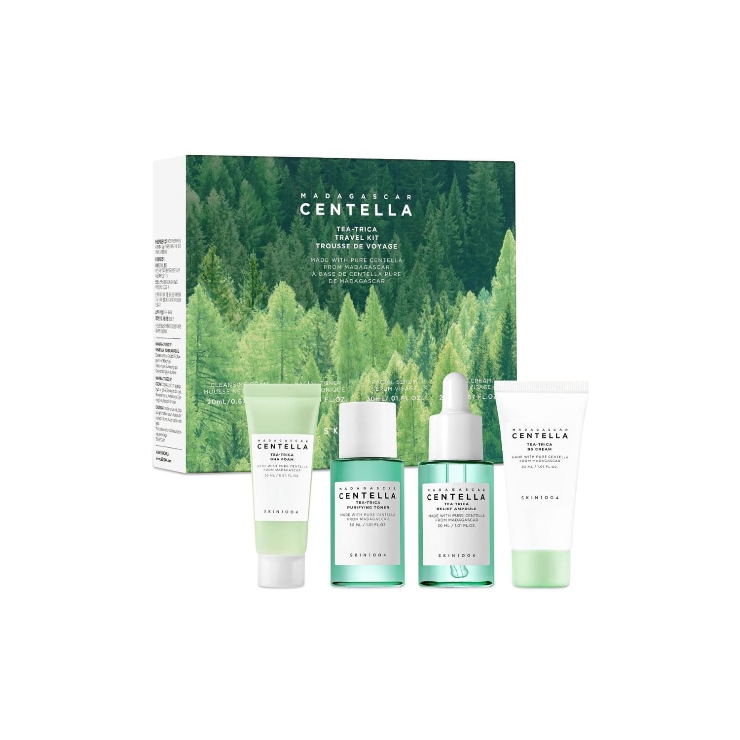 SKIN1004 MADAGASCAR CENTELLA TEA-TRICA TRAVEL KIT - 1